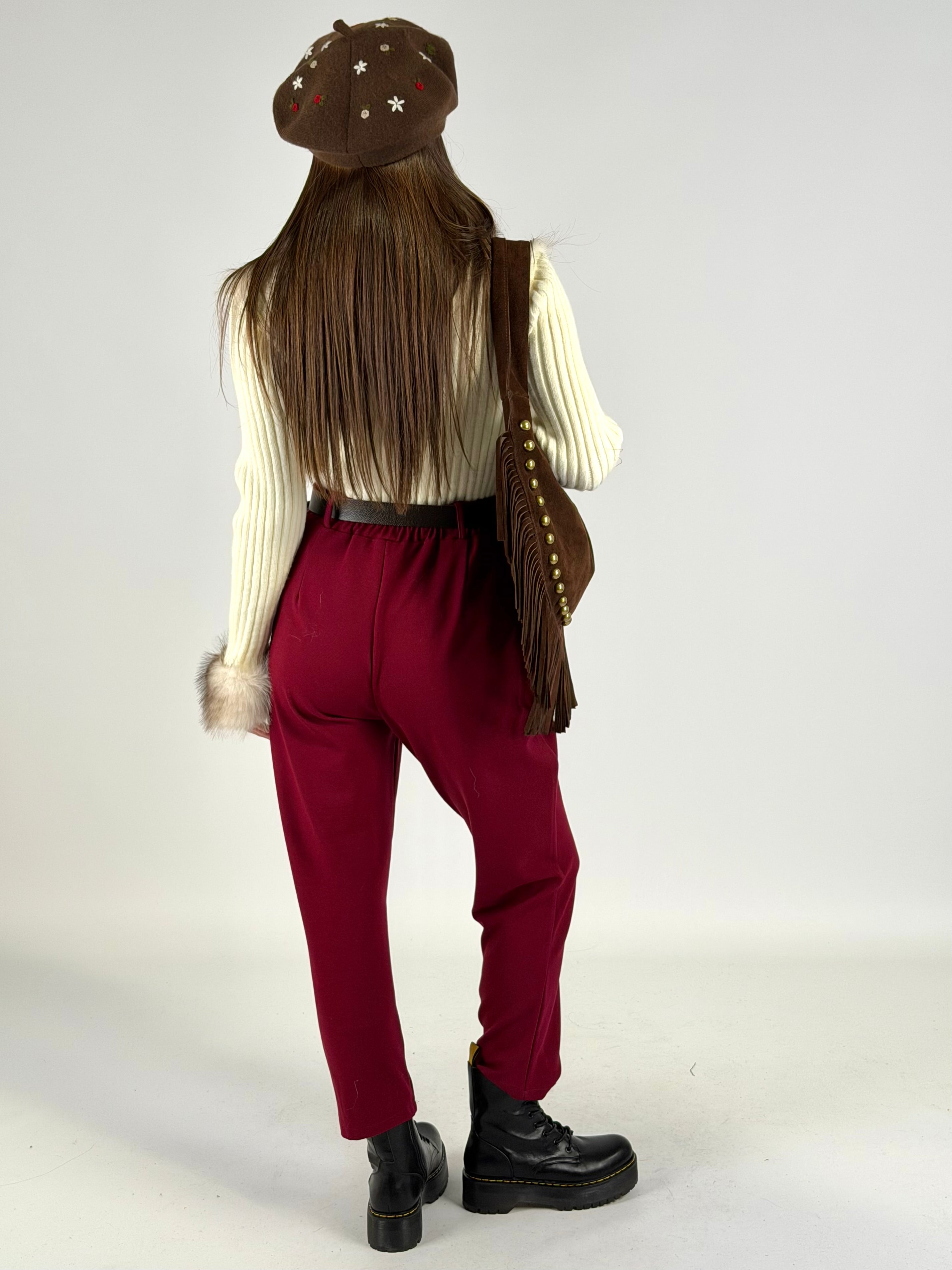 Pantalone Bangkok bordeaux