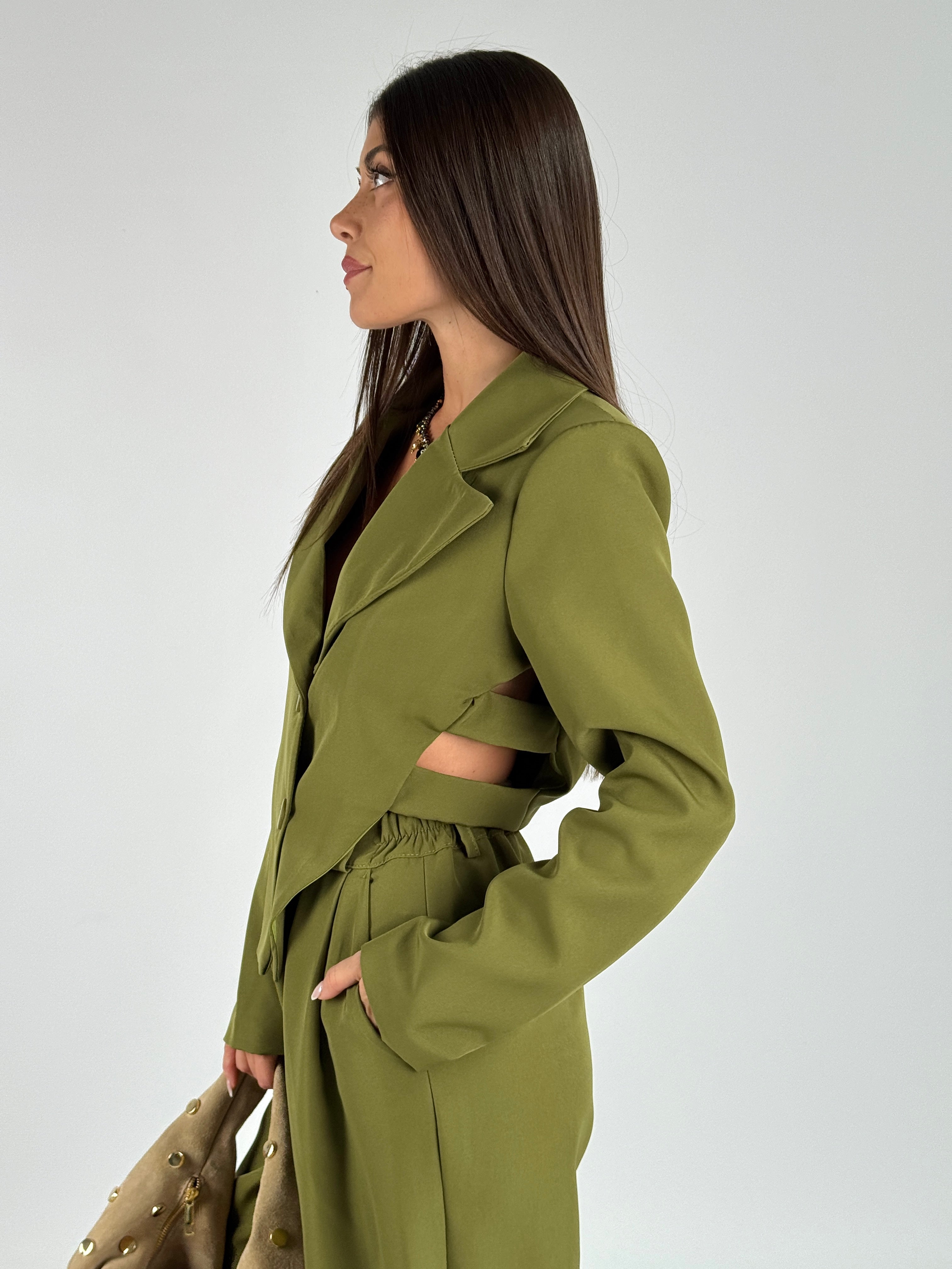 Completo Manhattan verde