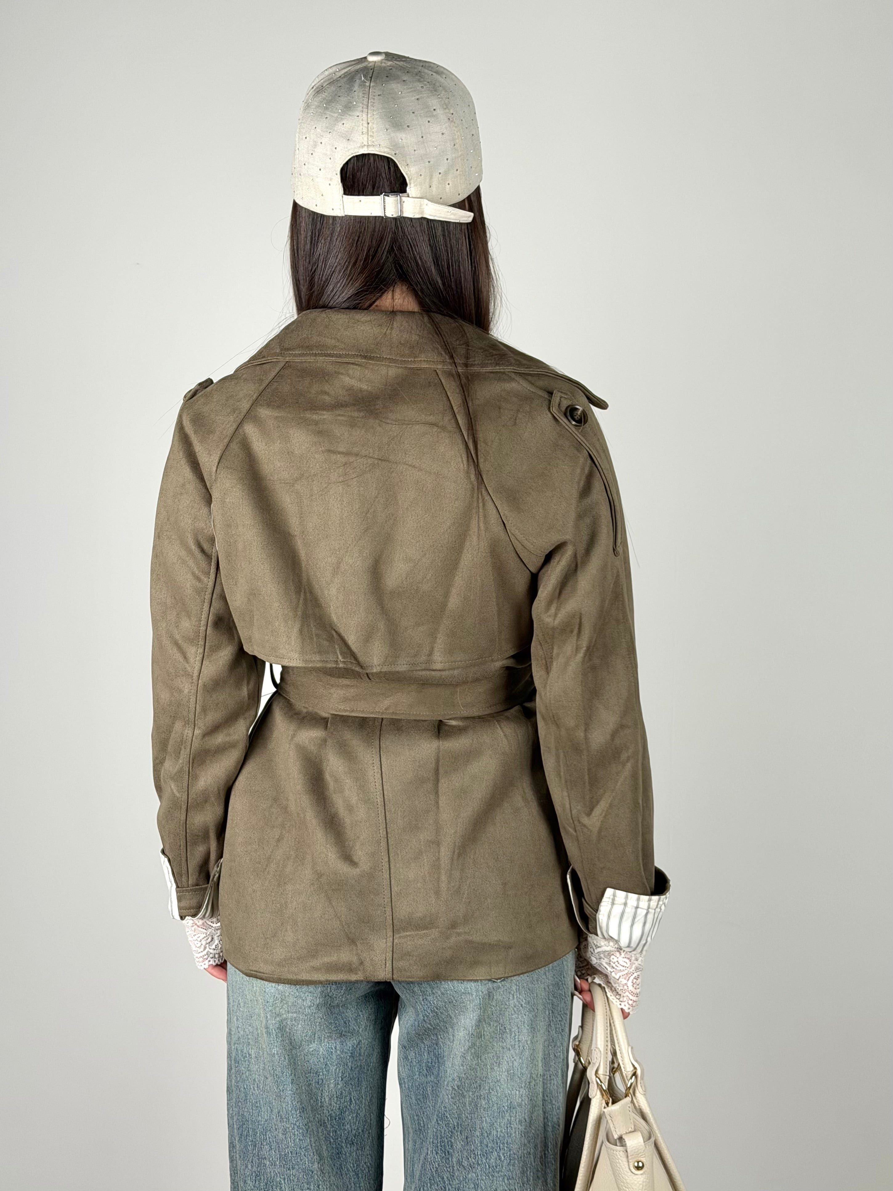 Trench Corinne verde