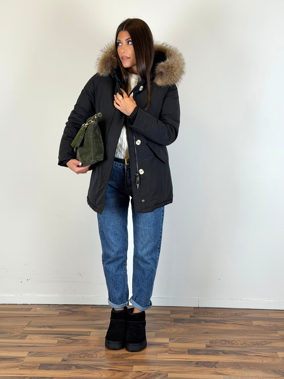 Parka nero