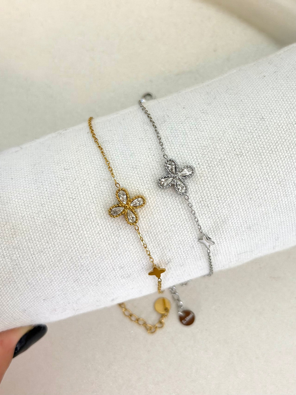 Bracciale fiore  - collezione diamond