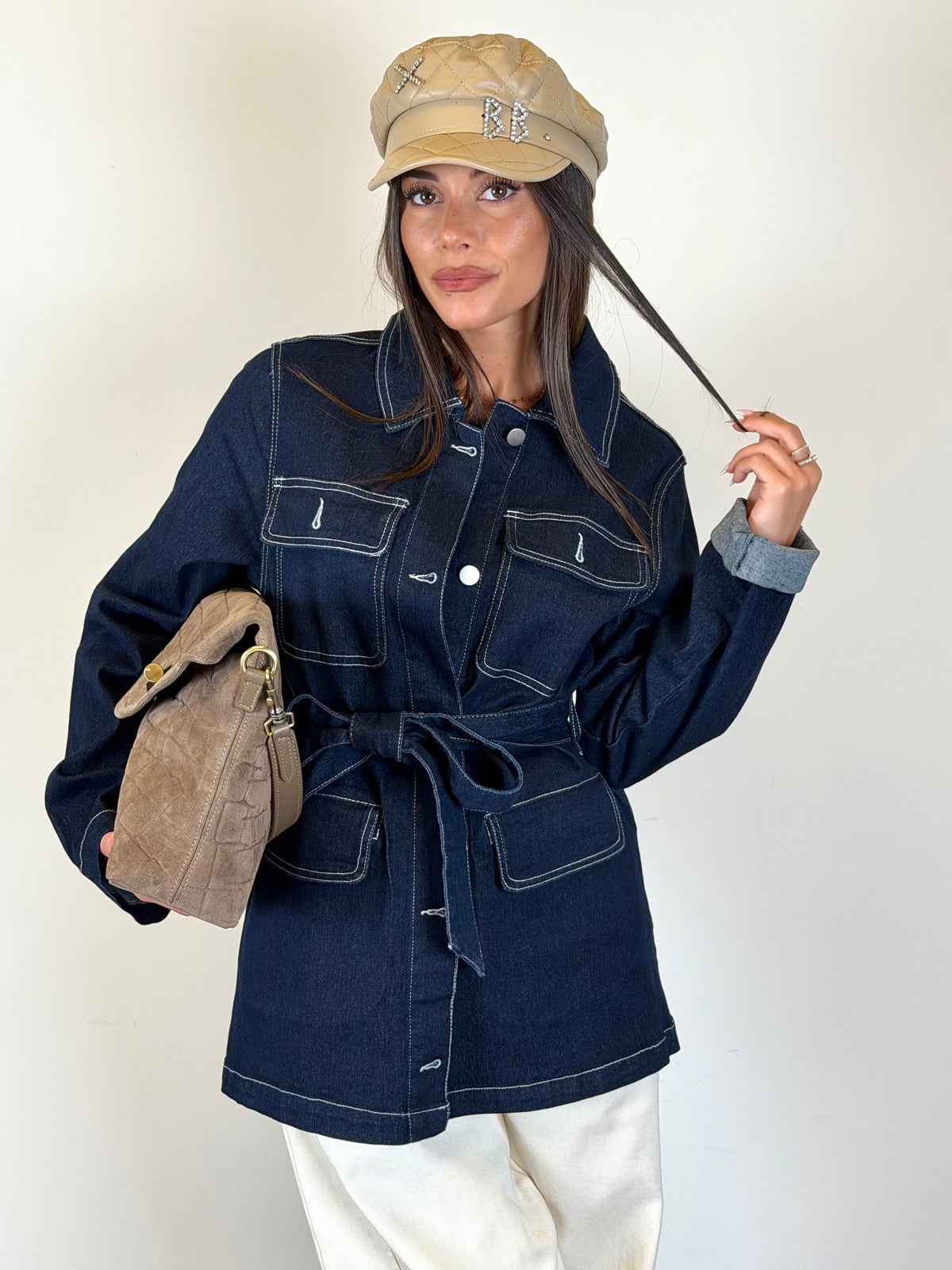 Giubbino denim Cocoa