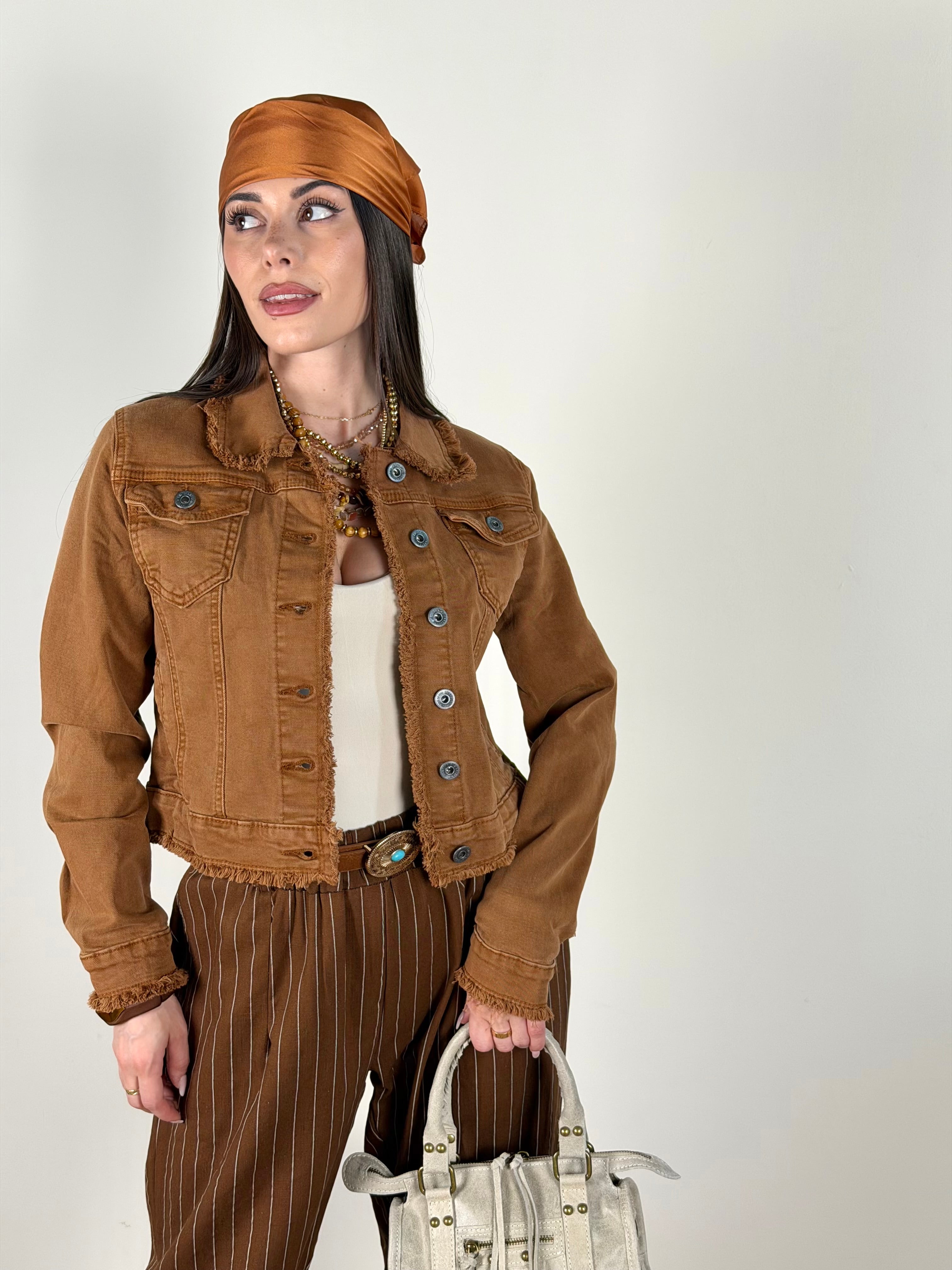 Giubbino jeans David coccio