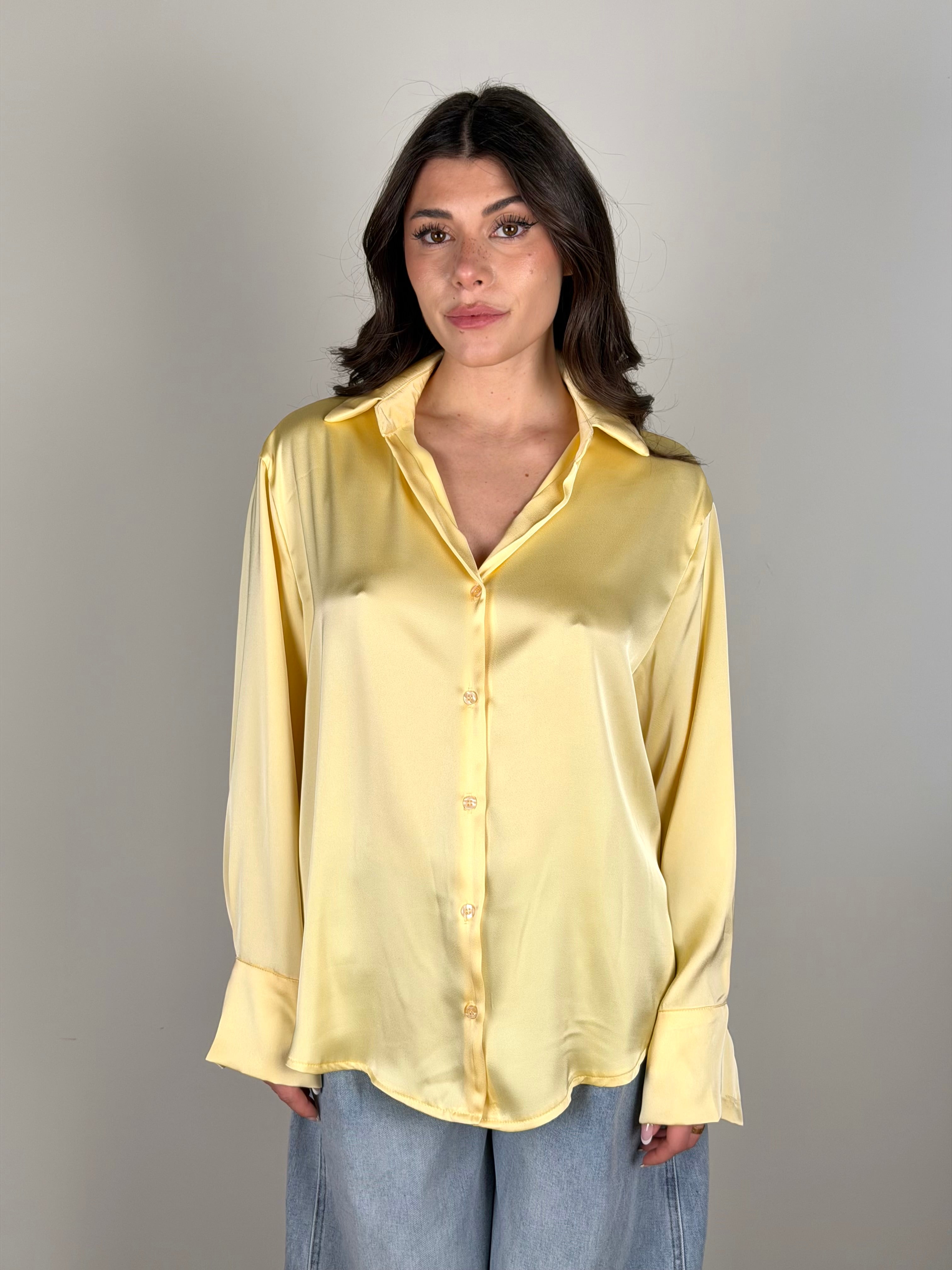 Camicia Boston gialla