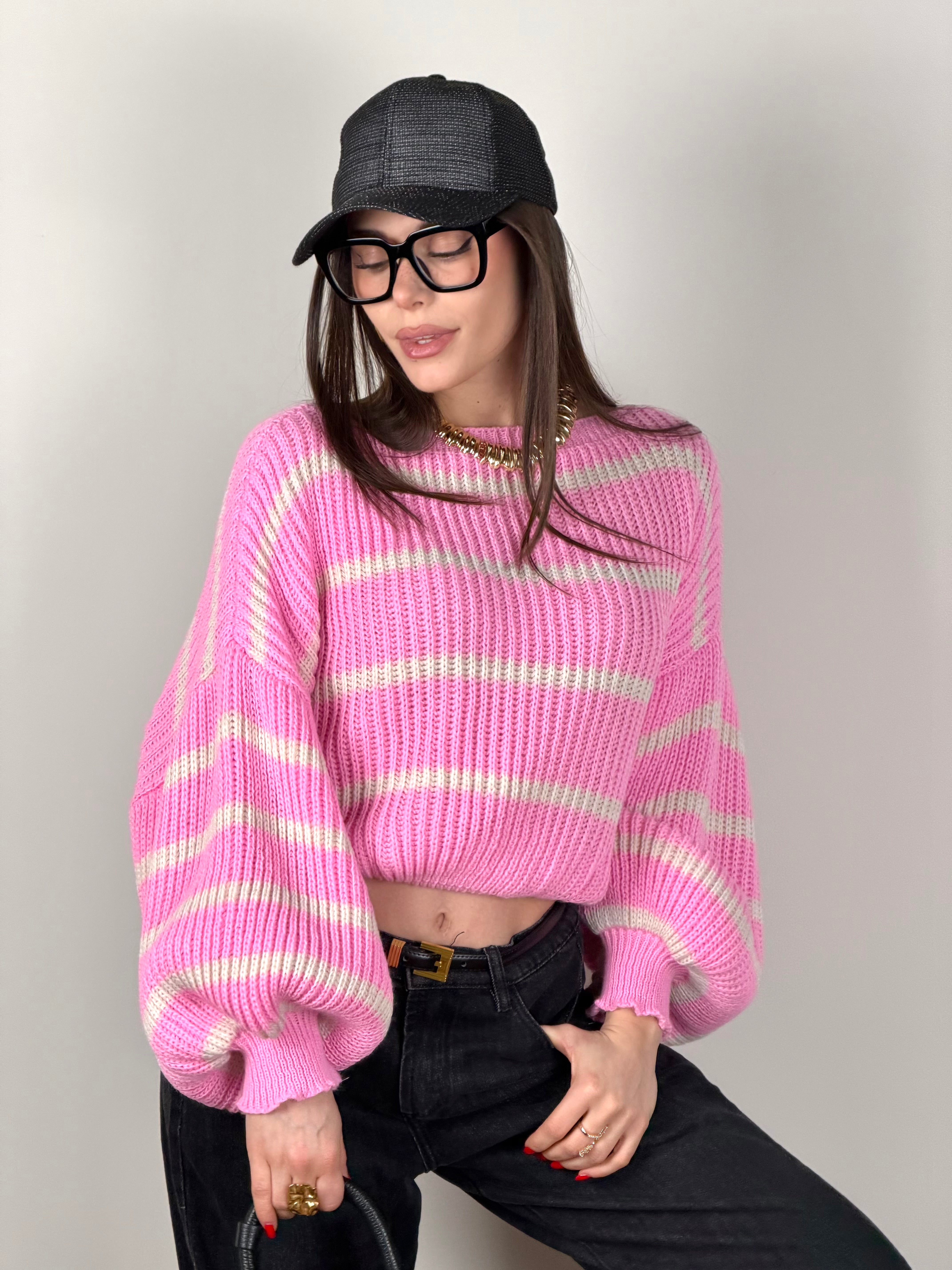 Maglioncino farah rosa