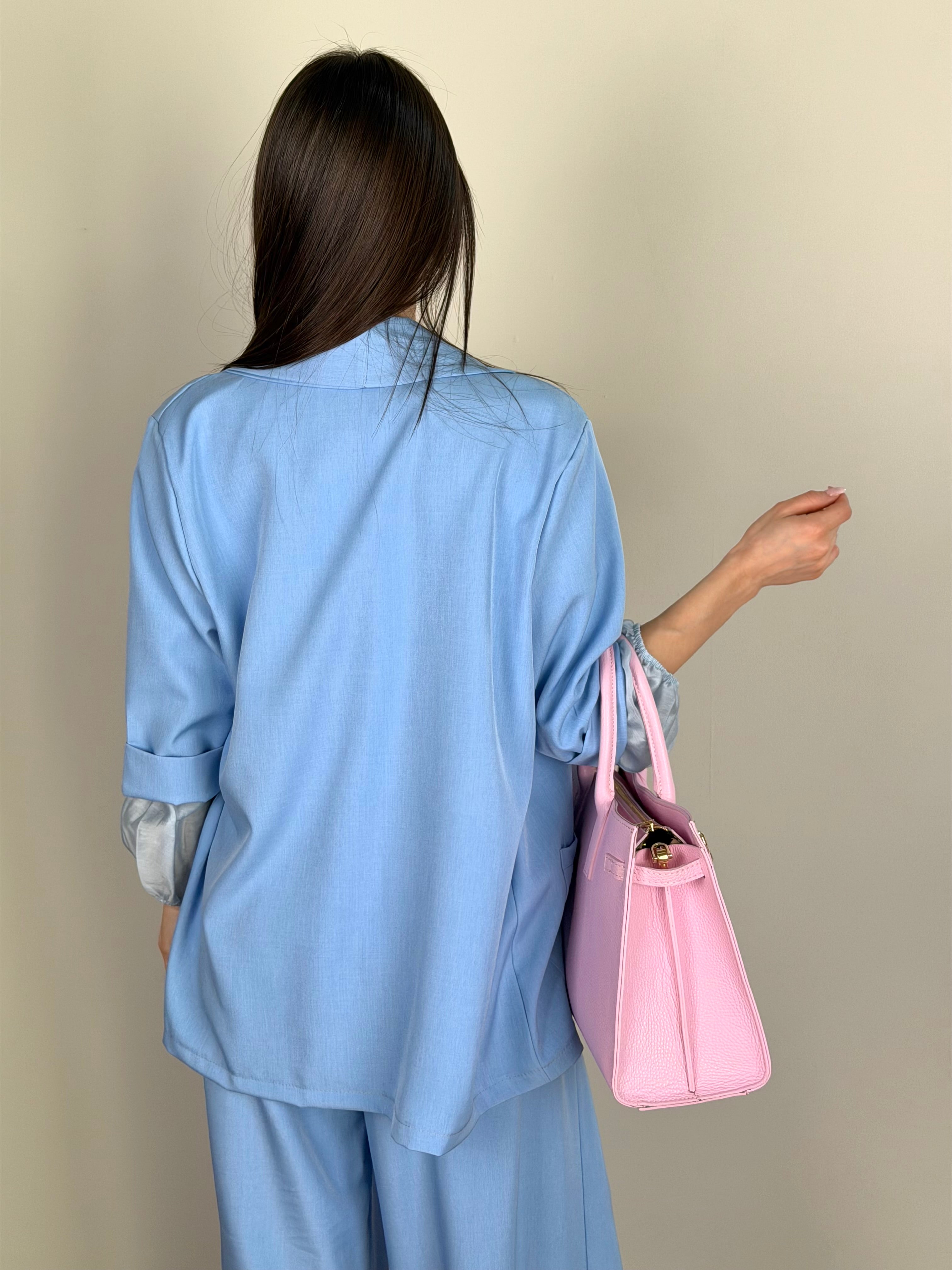 Giacca Urban celeste