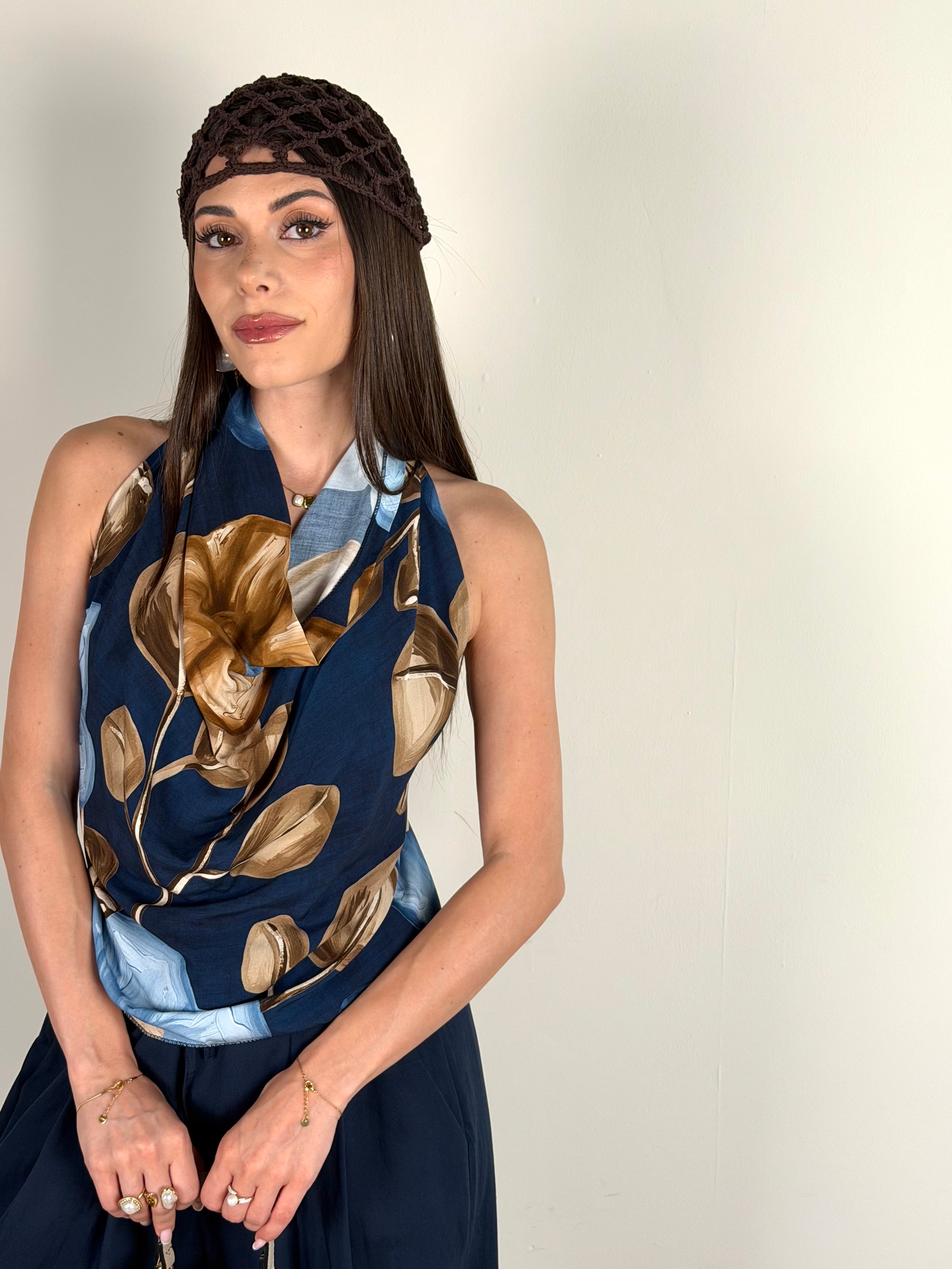 Top Mirage blu