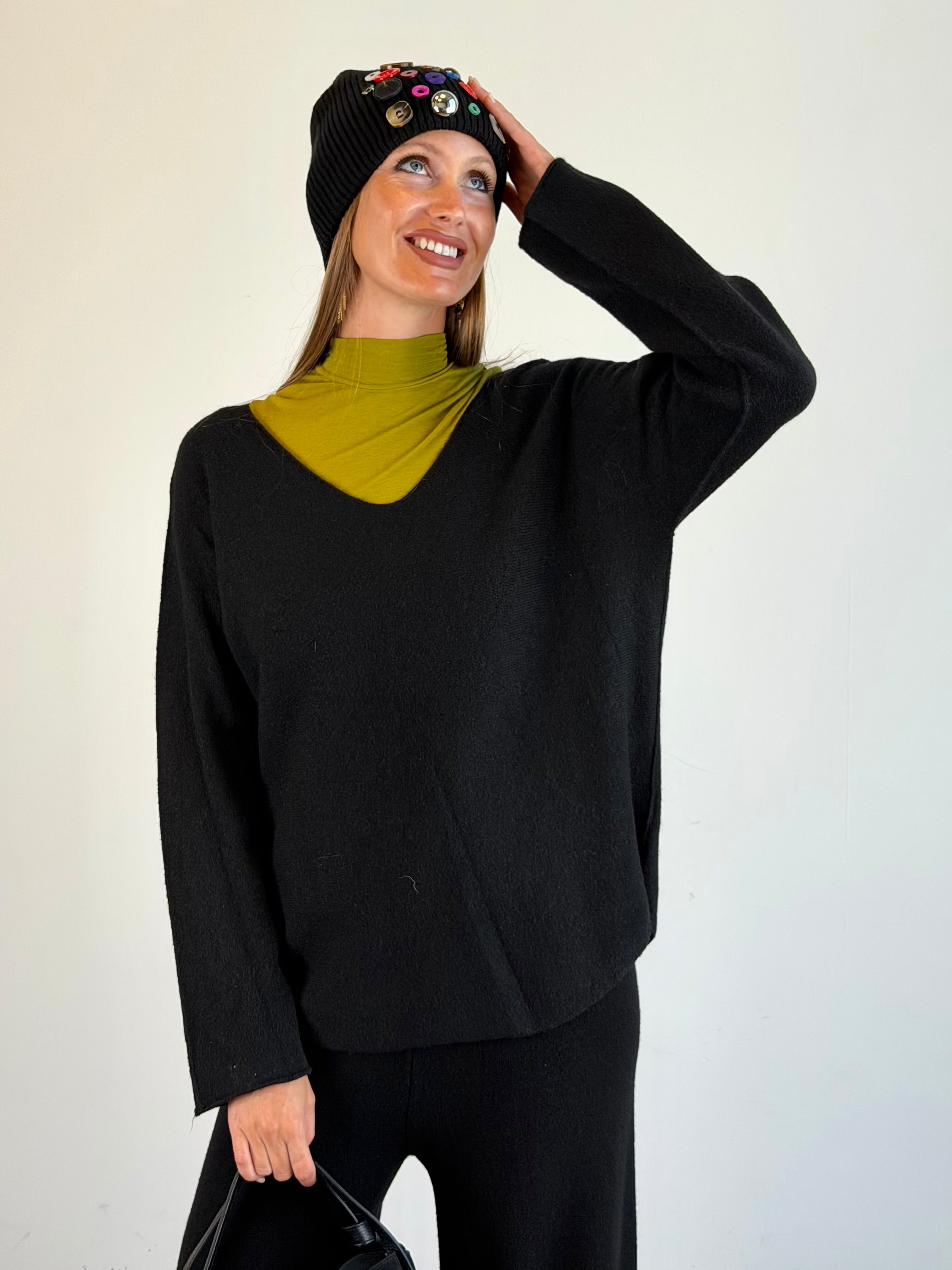 Maglia Sheila regular nero