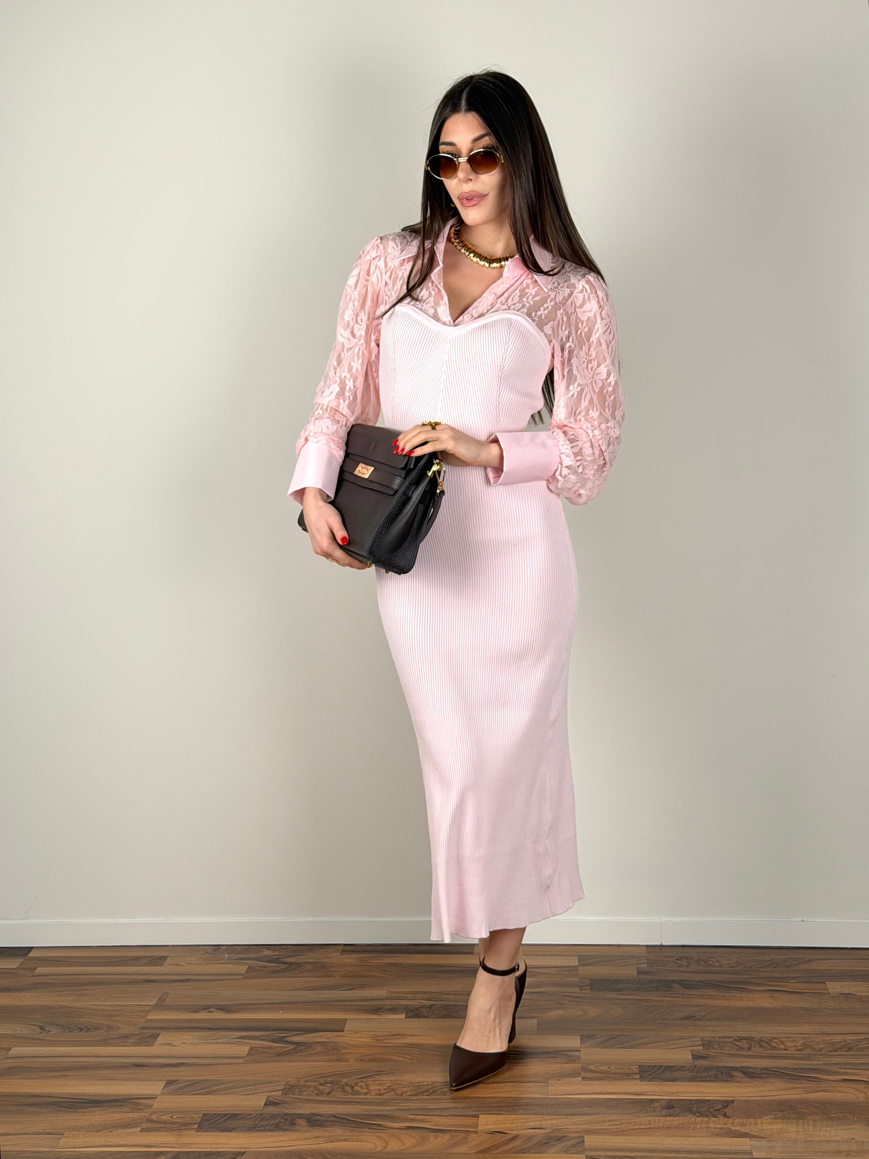 Abito premium Chic rosa