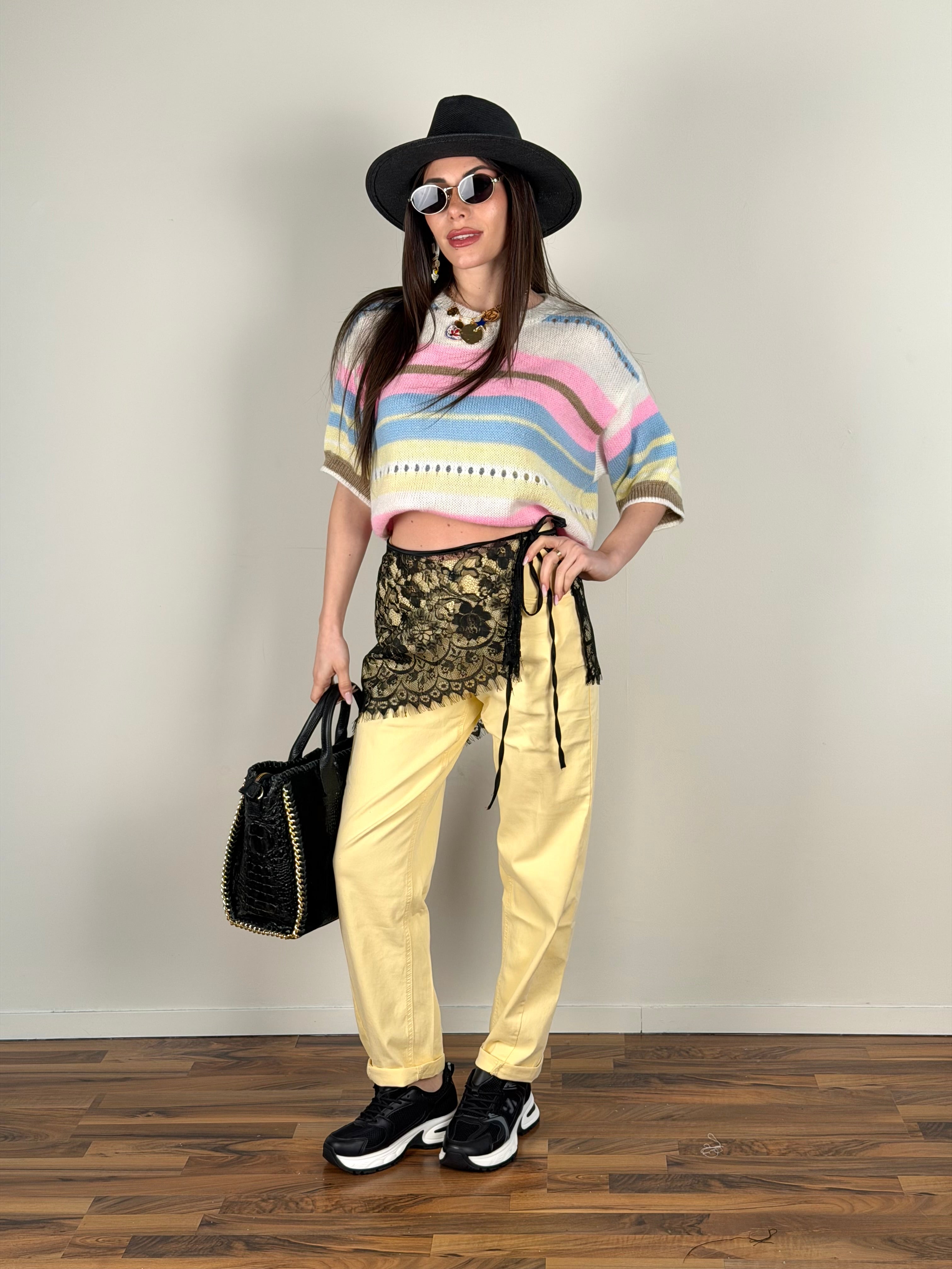 Jeans Kira giallo