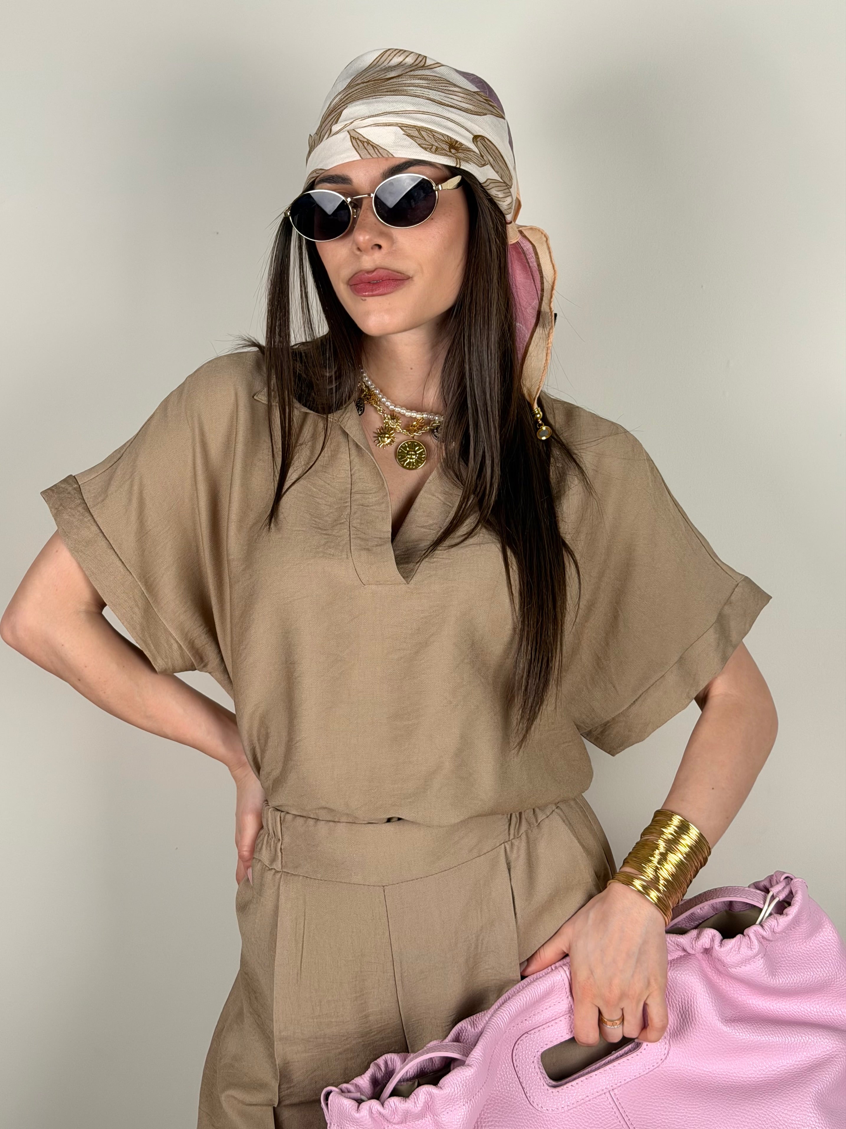 Completo Sheila beige