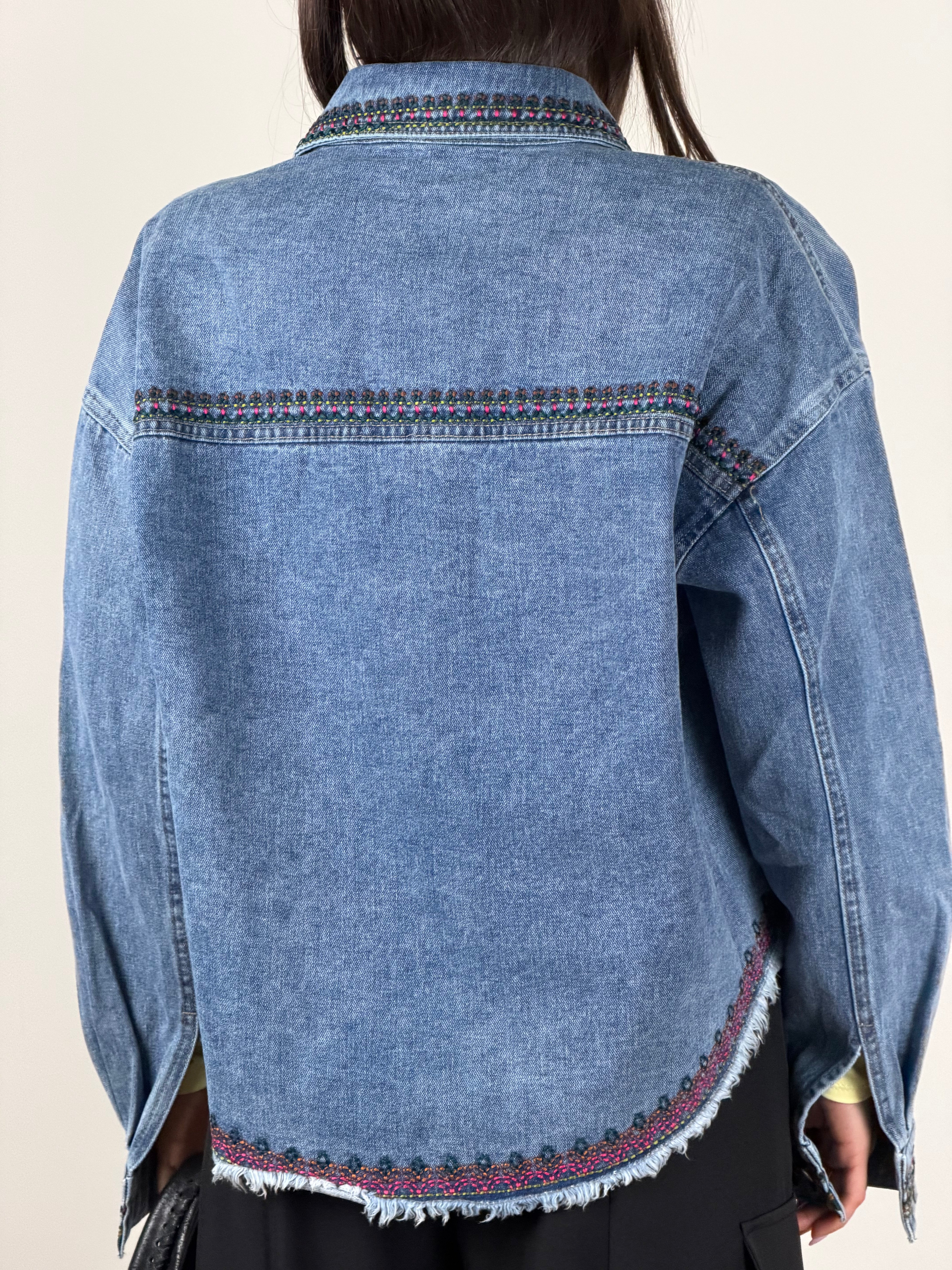 Giubbino denim indie