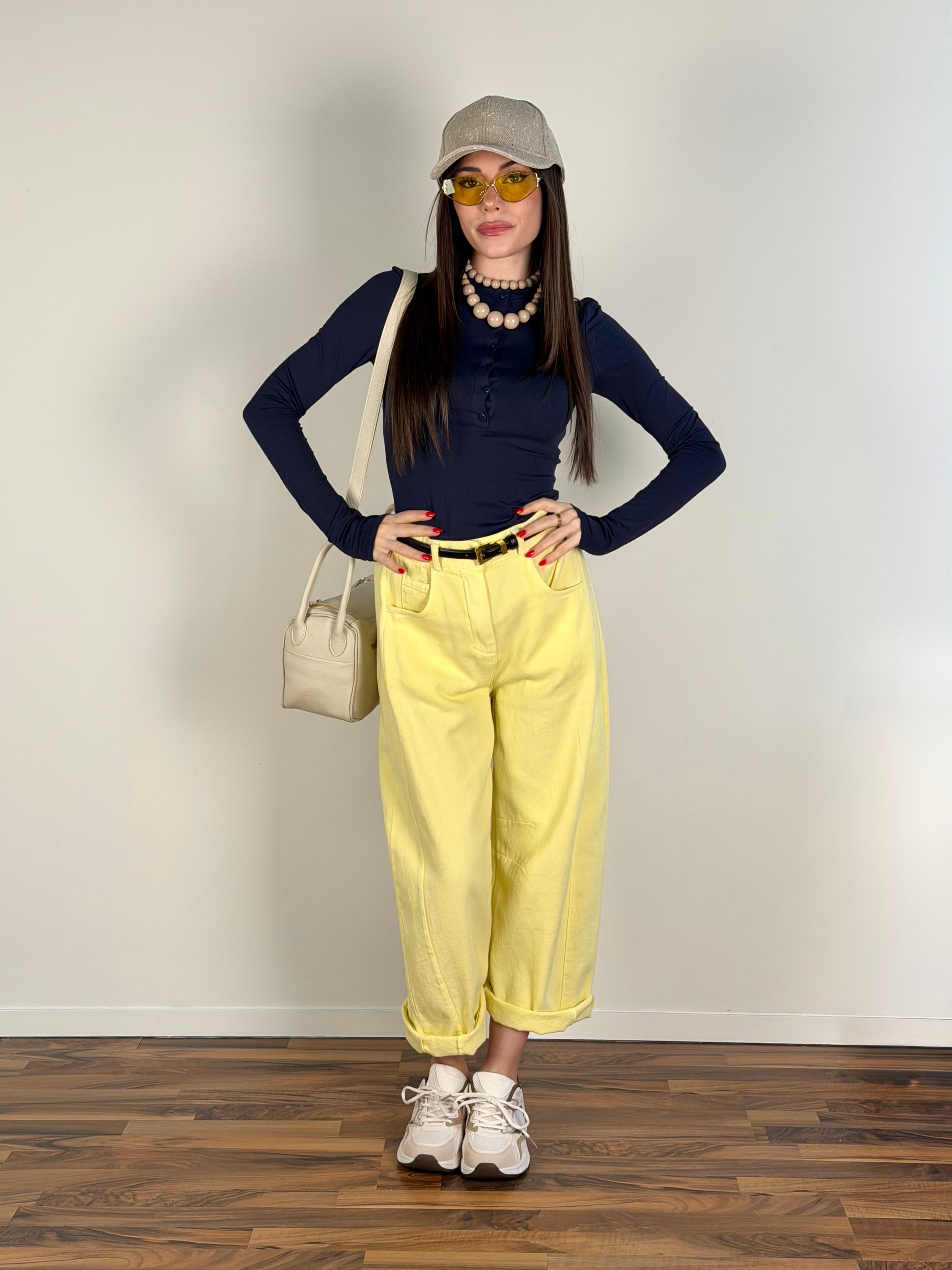 Pantalone Lexie giallo