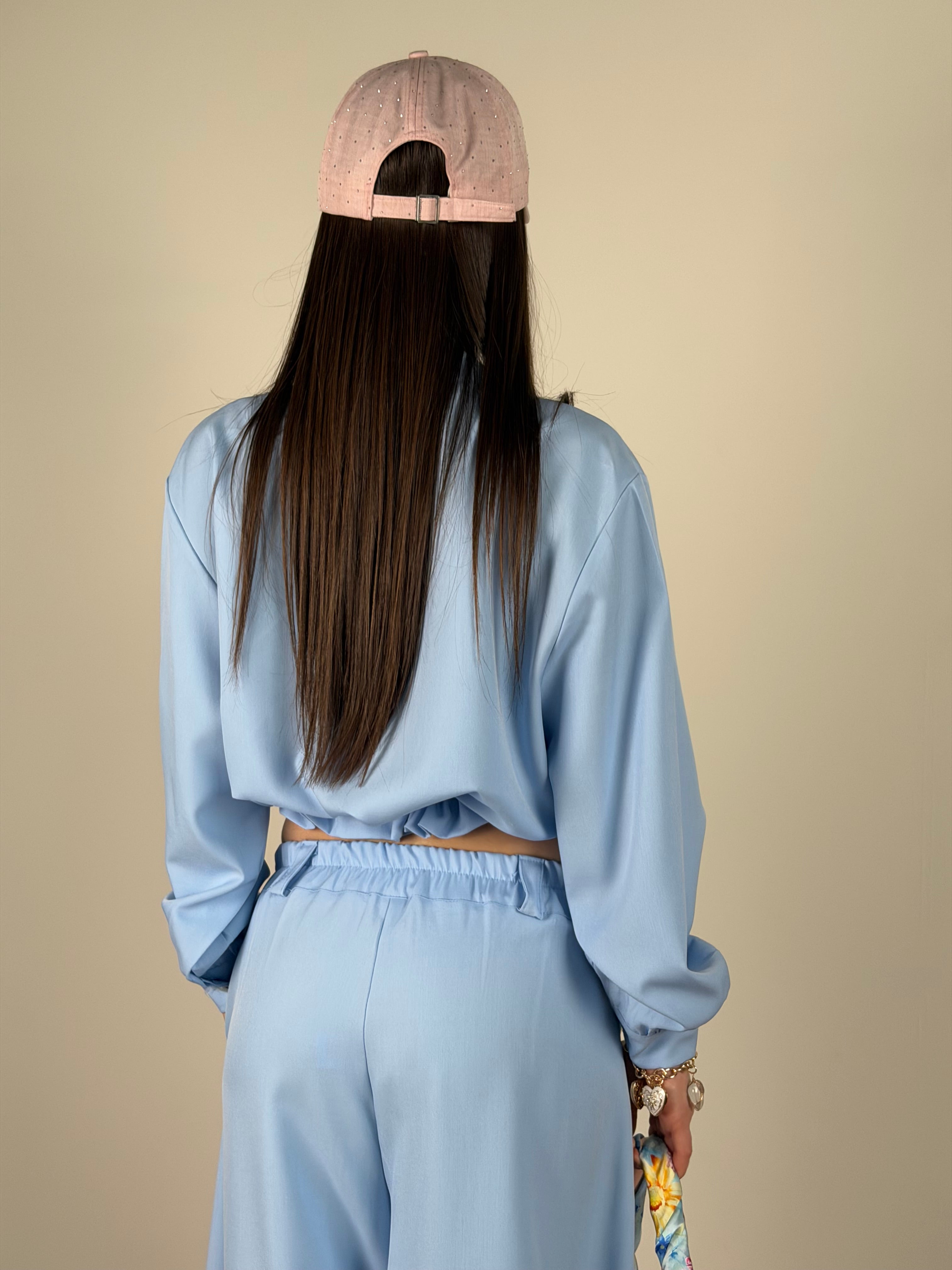 Camicia Sally celeste