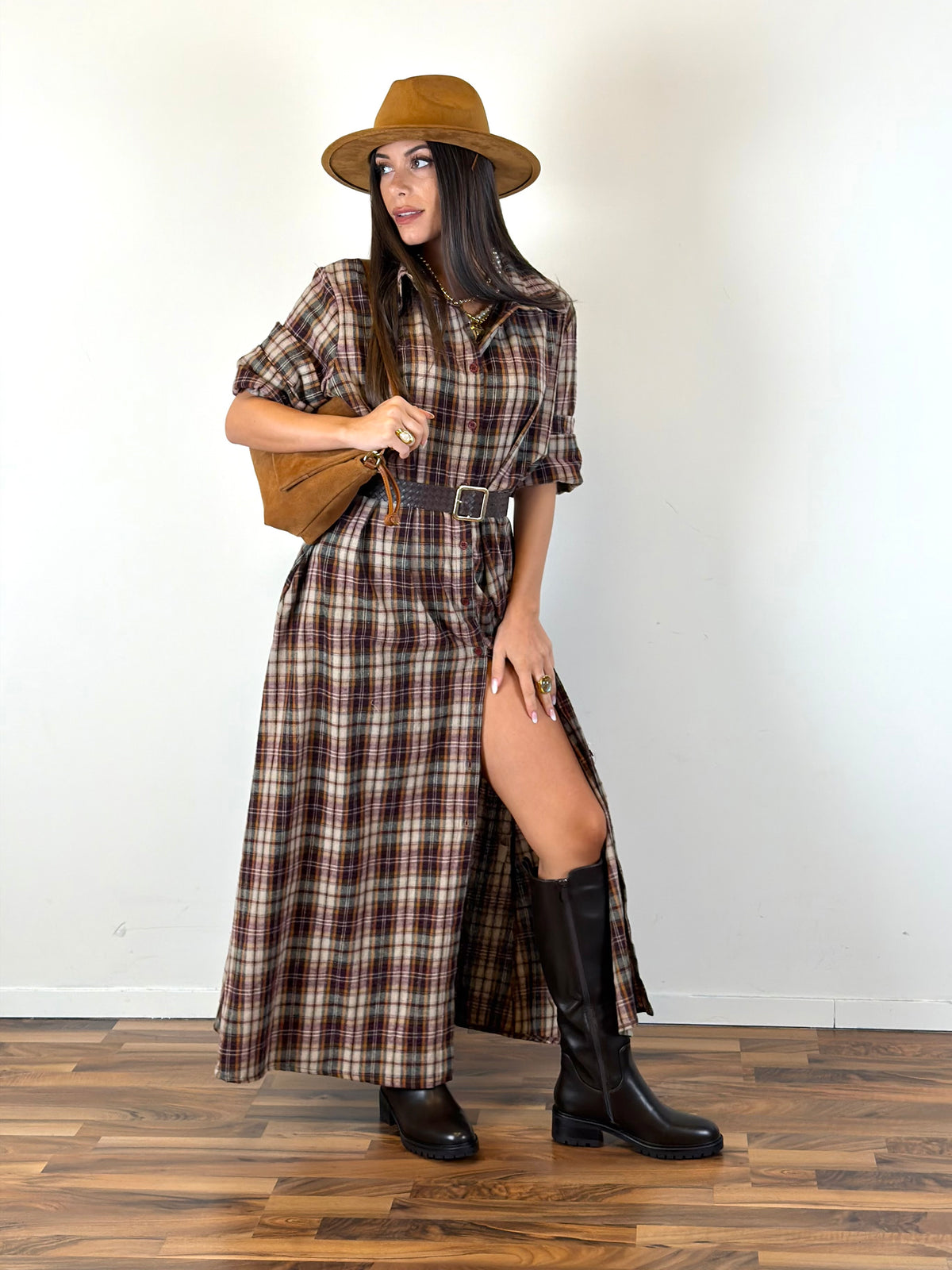 Abito Rebecca bordeaux