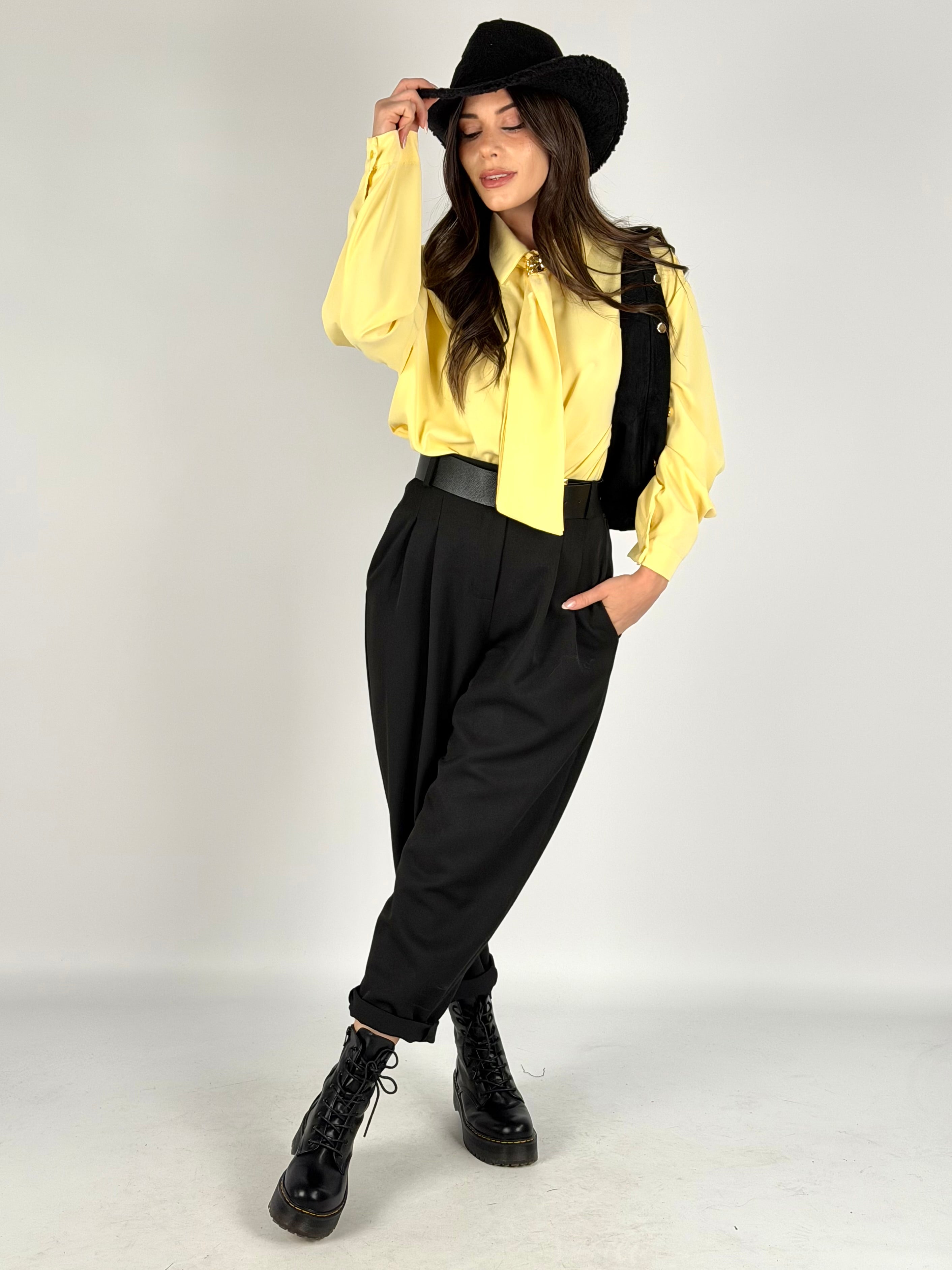 Pantalone Brenda nero