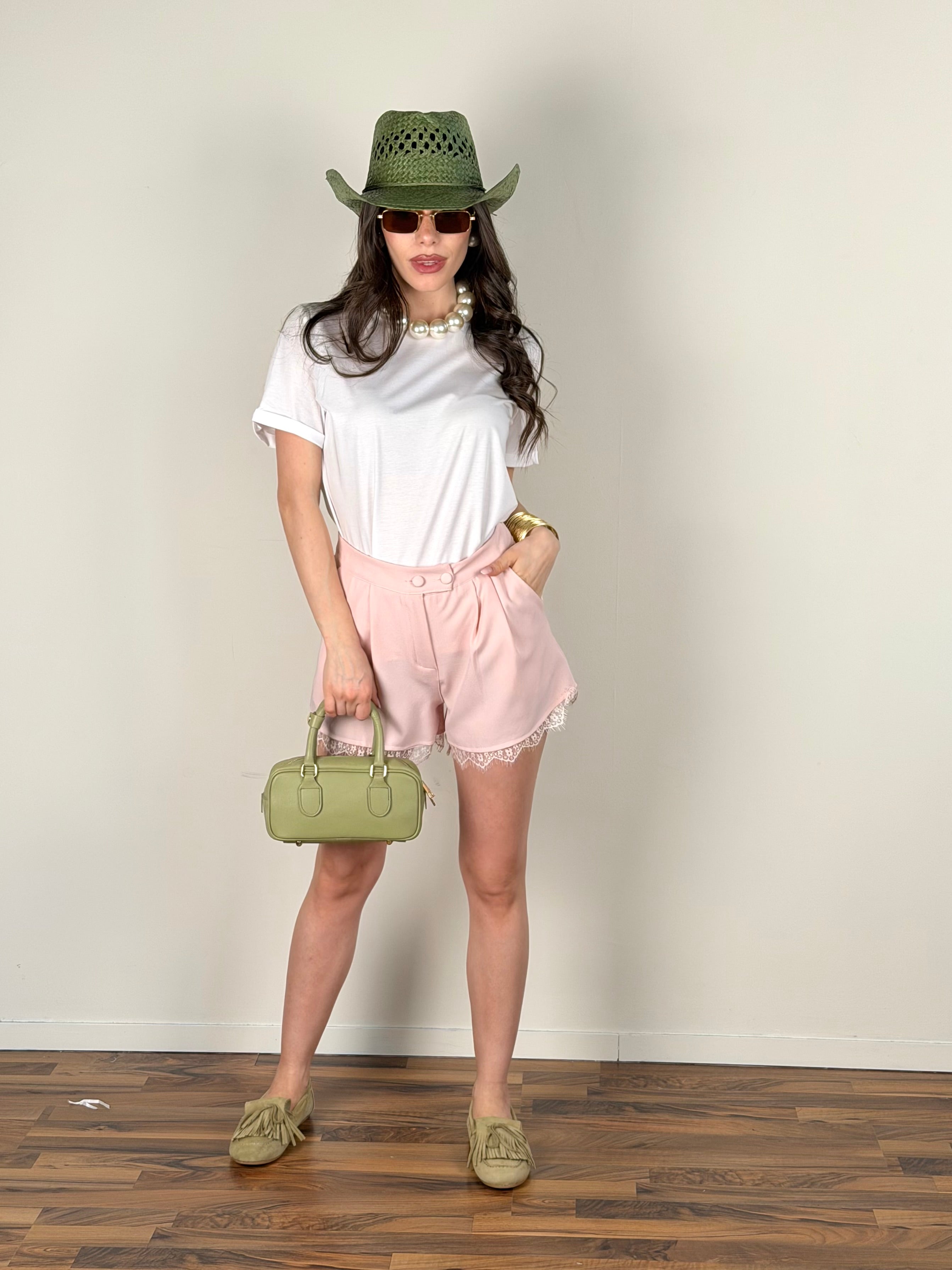 Short Angel rosa