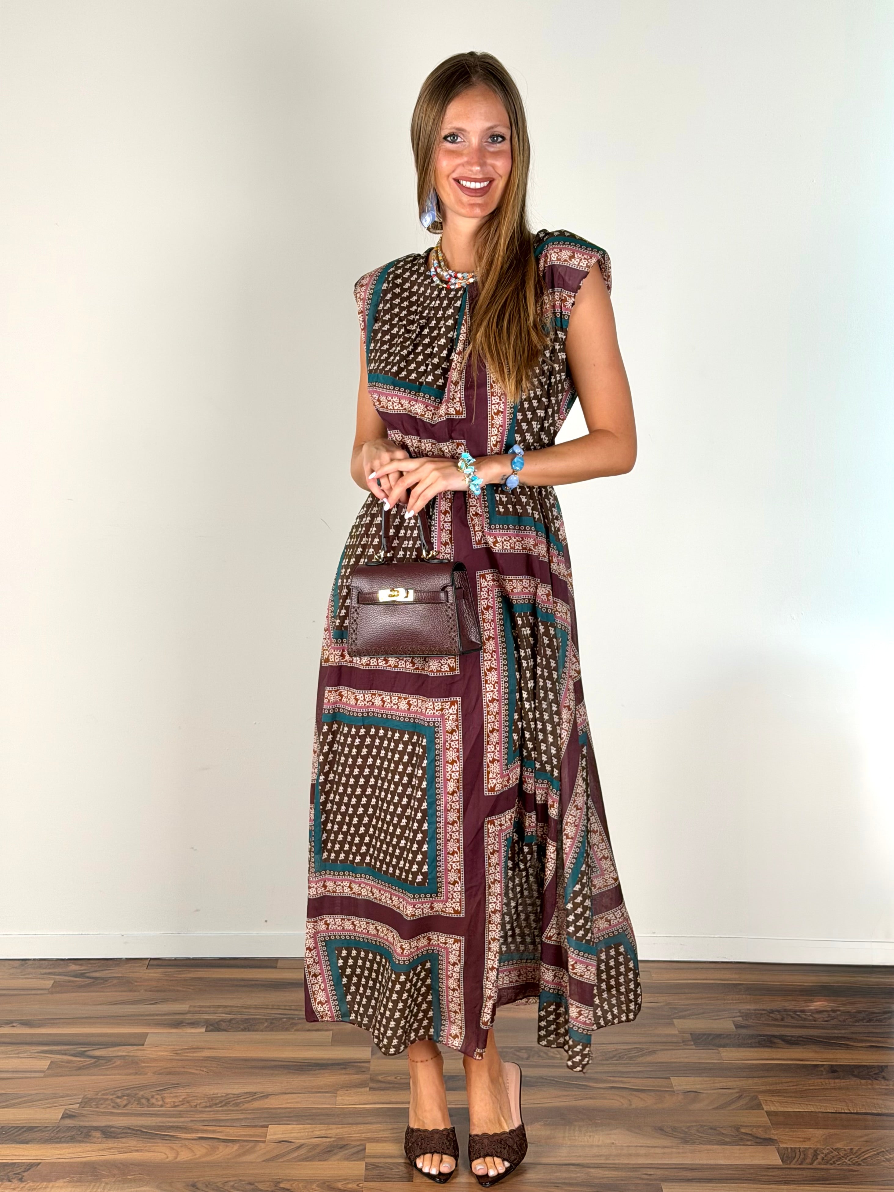 Abito Gipsy bordeaux