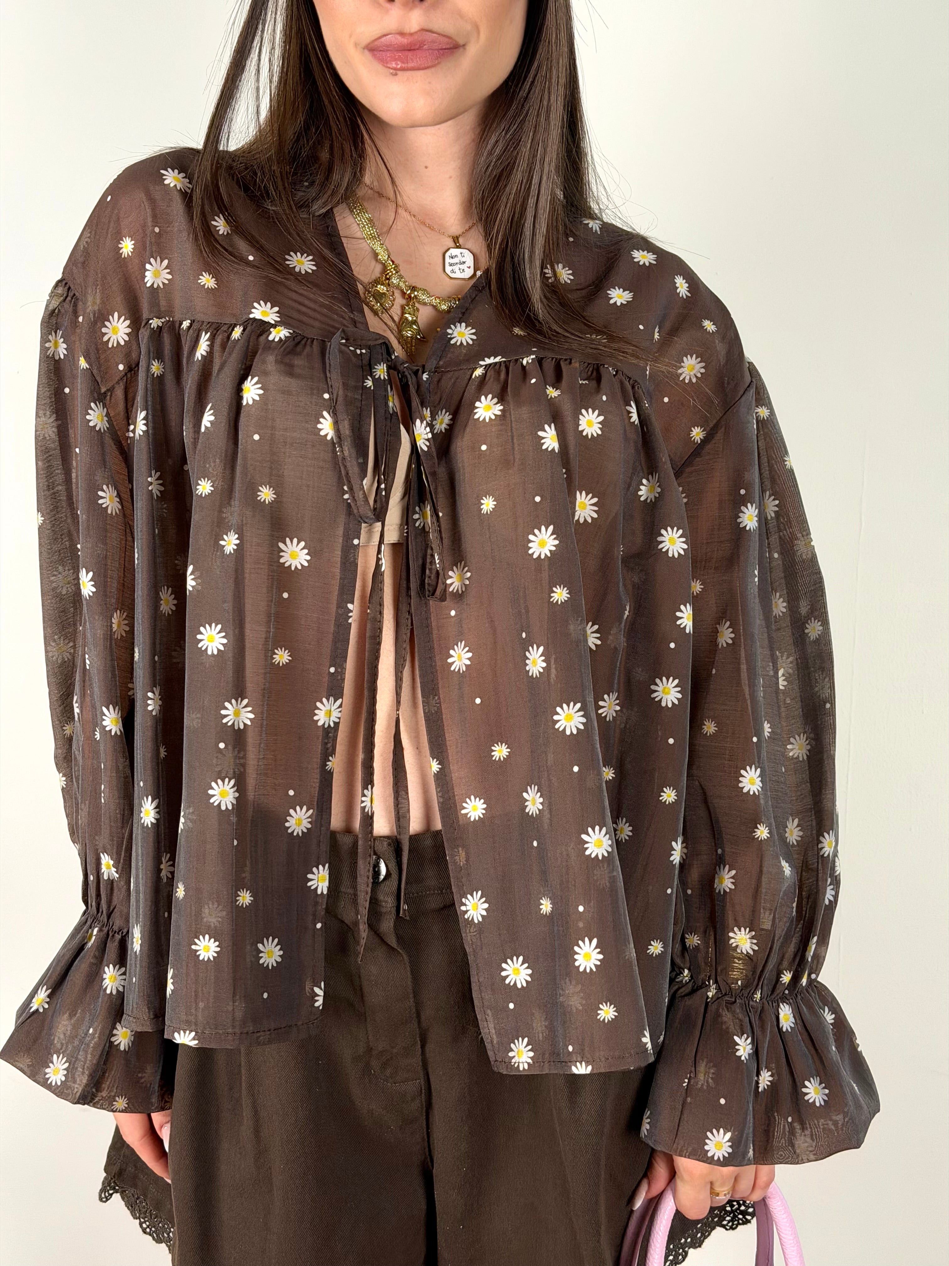 Camicia Margherite moro