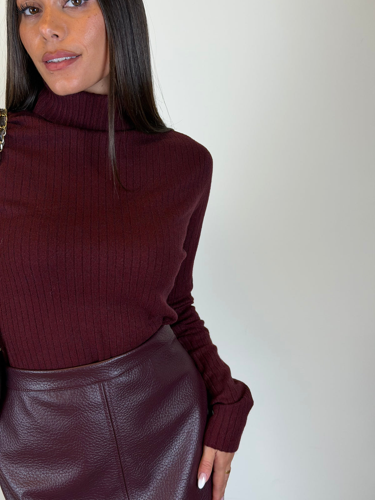 Maglia Mary bordeaux