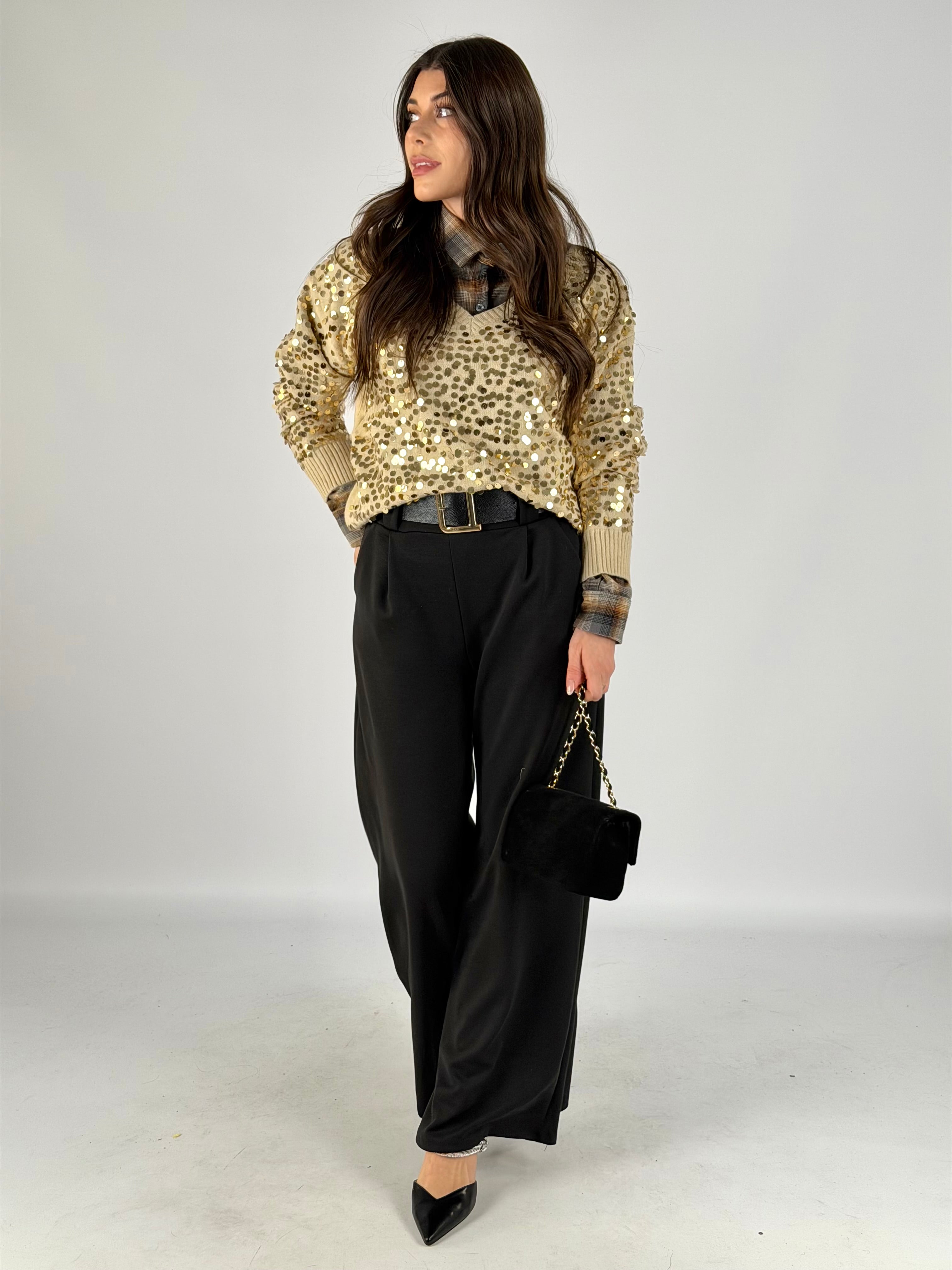 Pantalone William nero