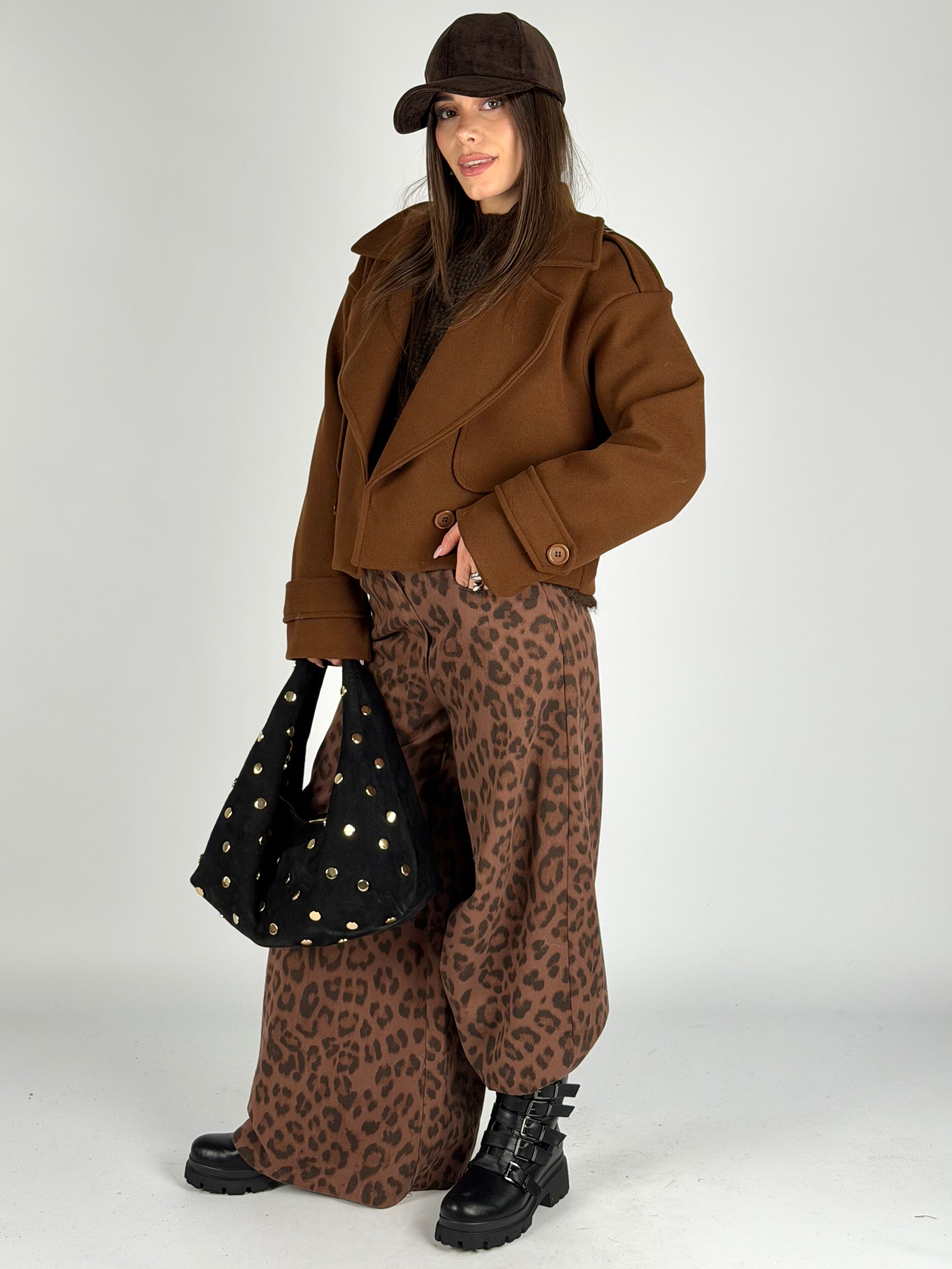 Cappotto Claire moro