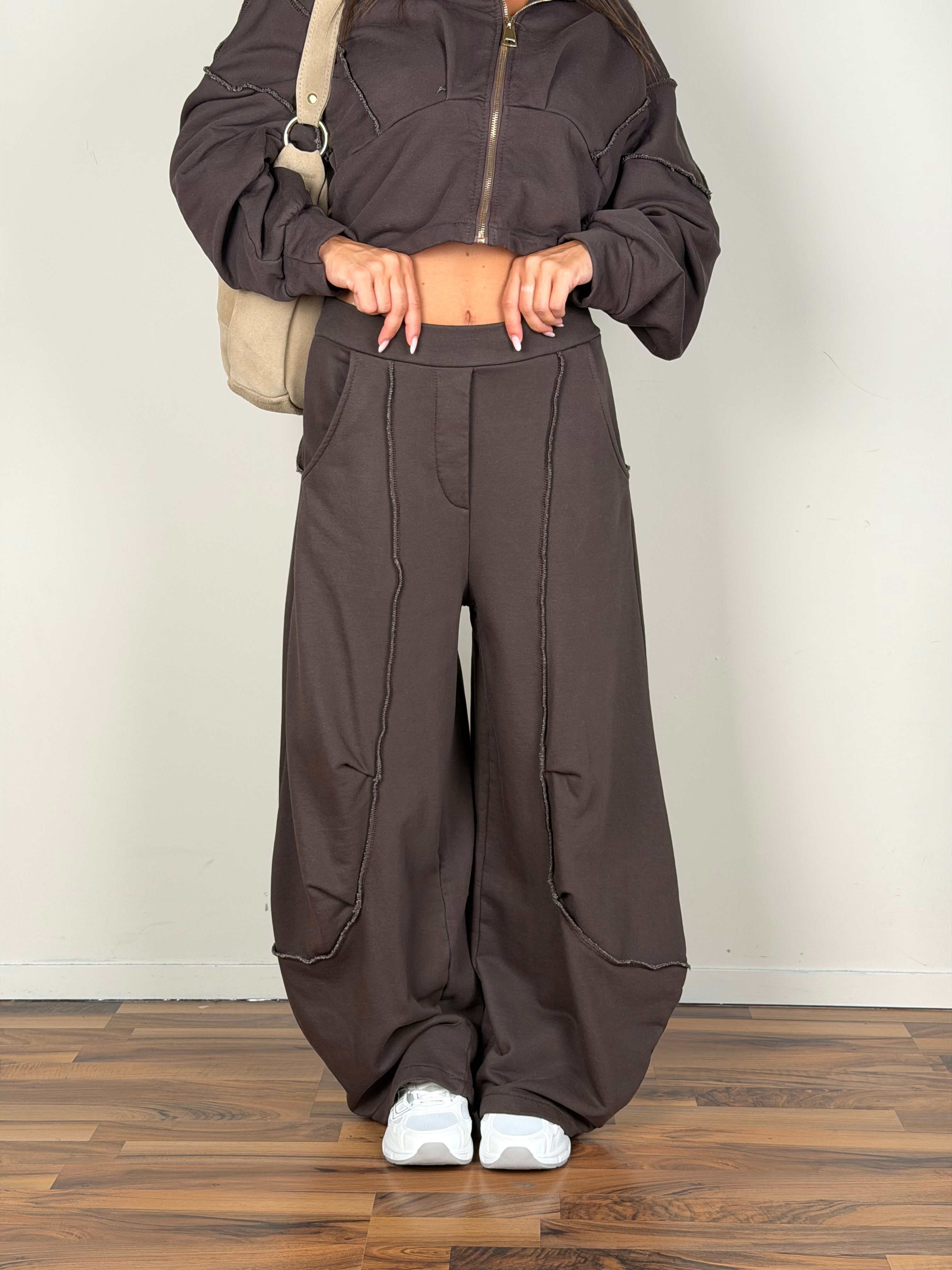 Pantalone tuta Mirea moro