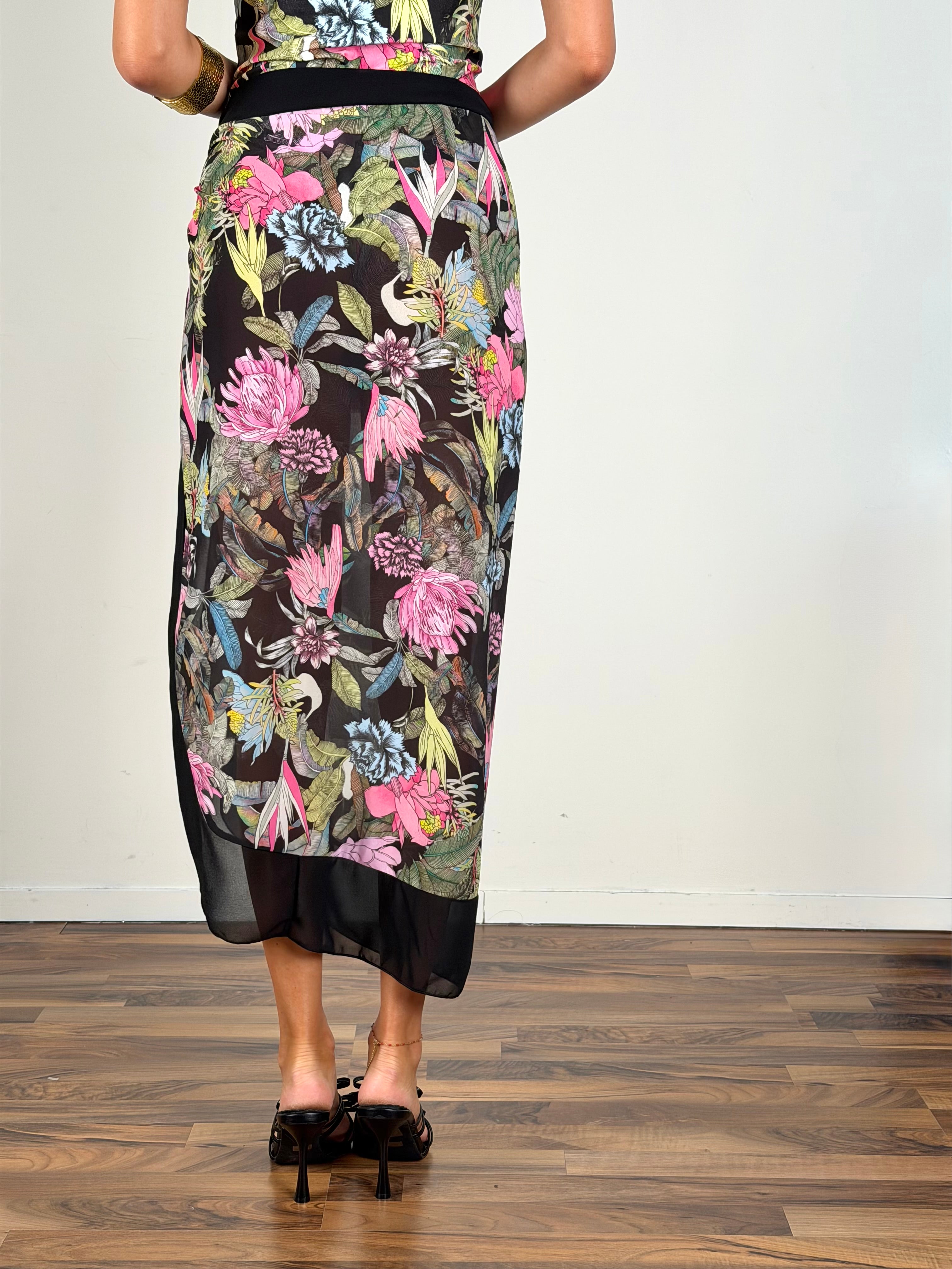 Set gonna + body flowers