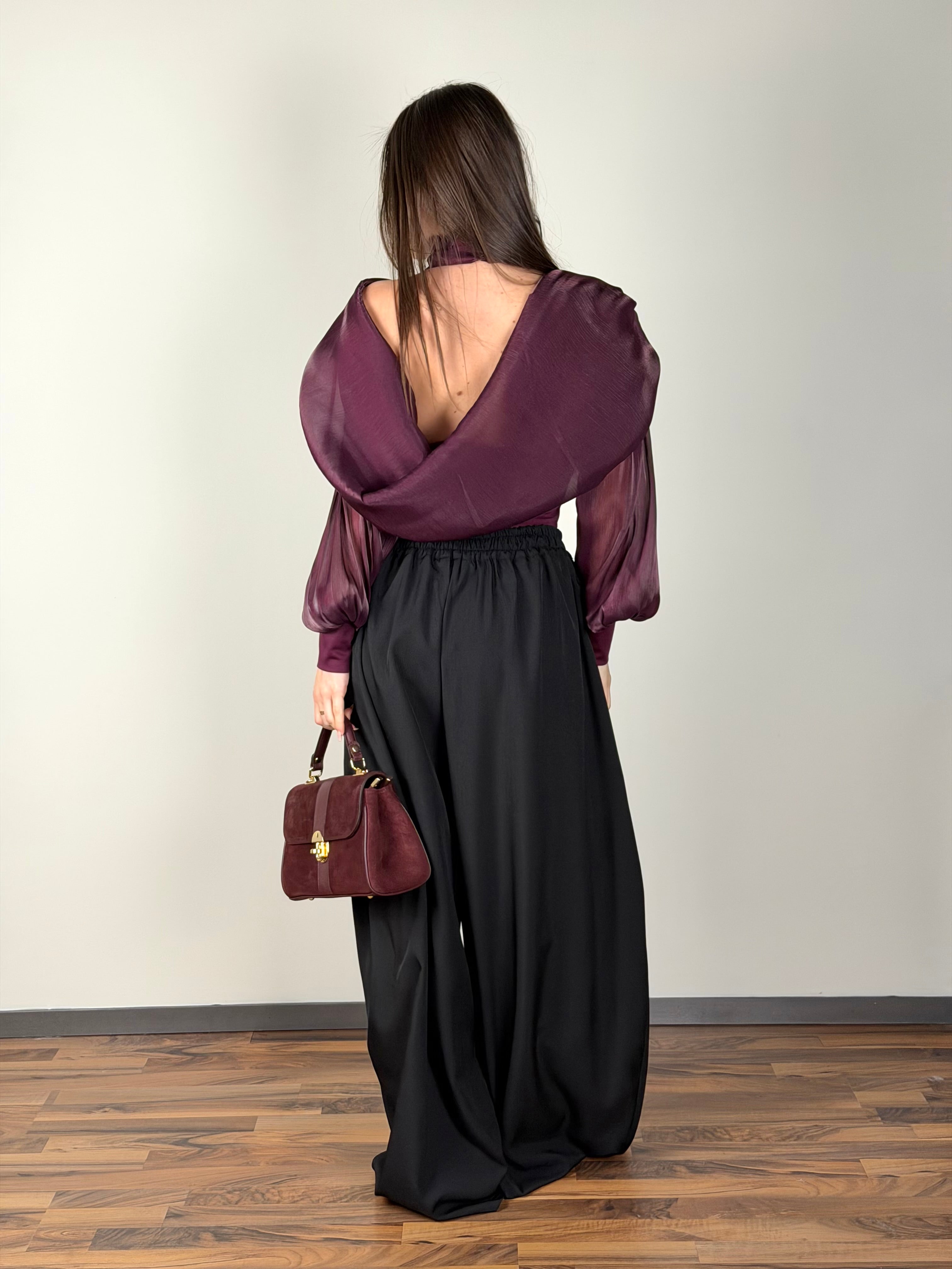 Pantalone Jasmine nero