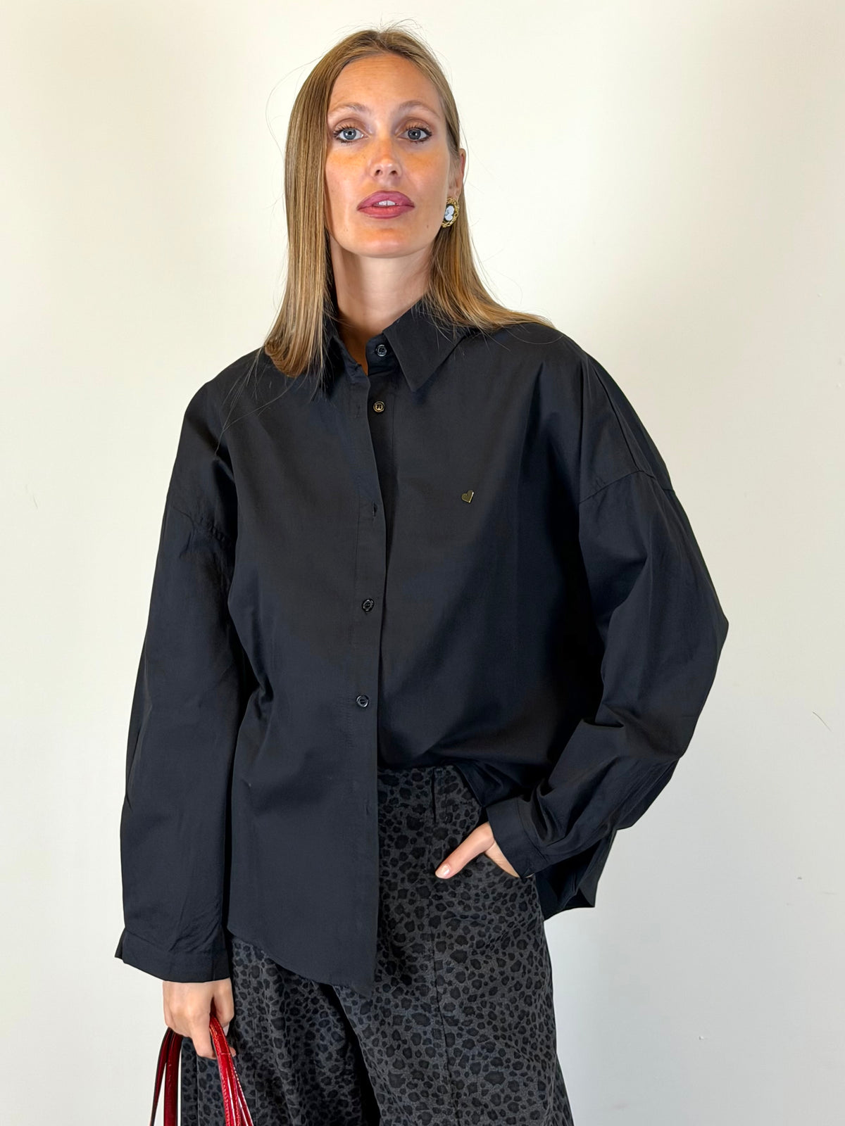 Camicia Polly nera