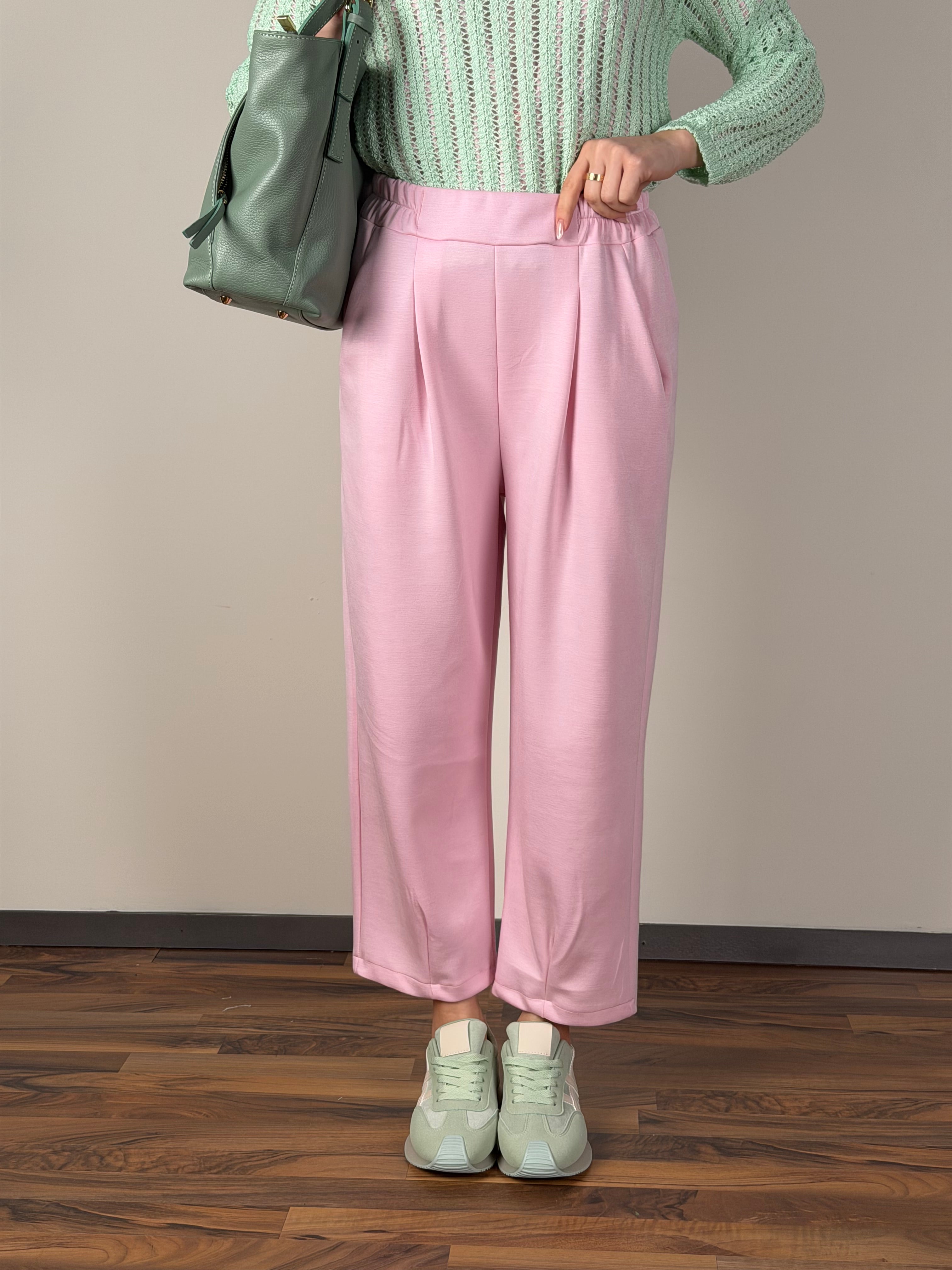 Pantalone Angelina rosa