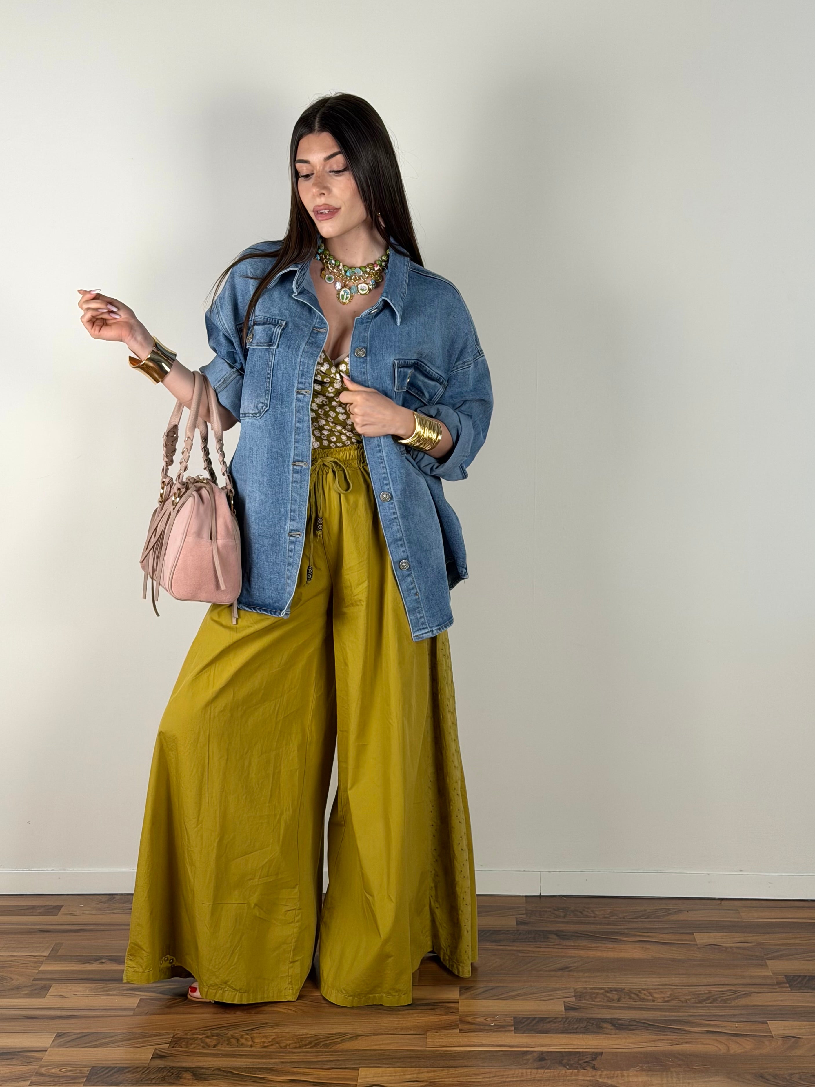 Camicia di jeans primavera