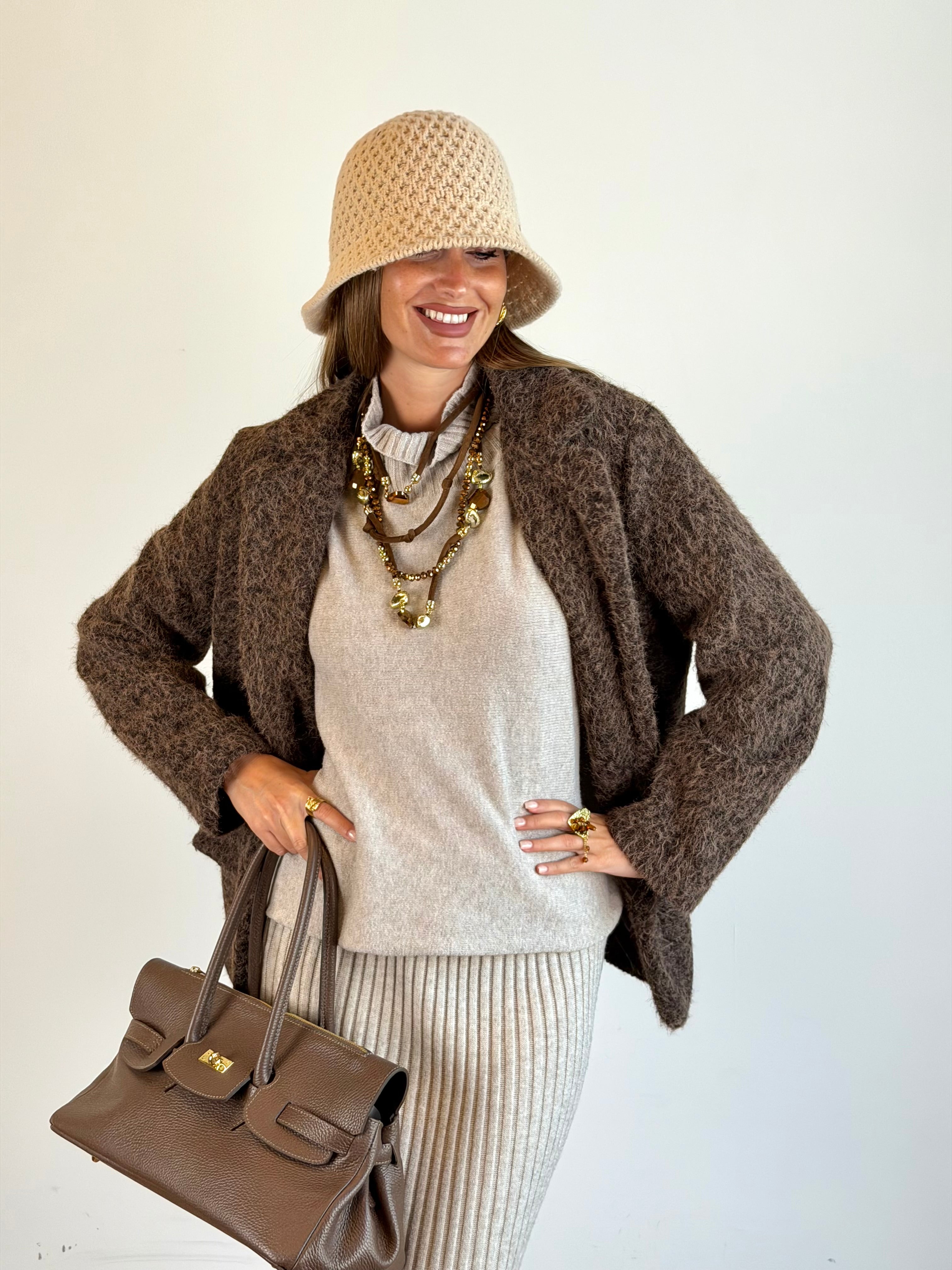 Cappotto Sheila moro