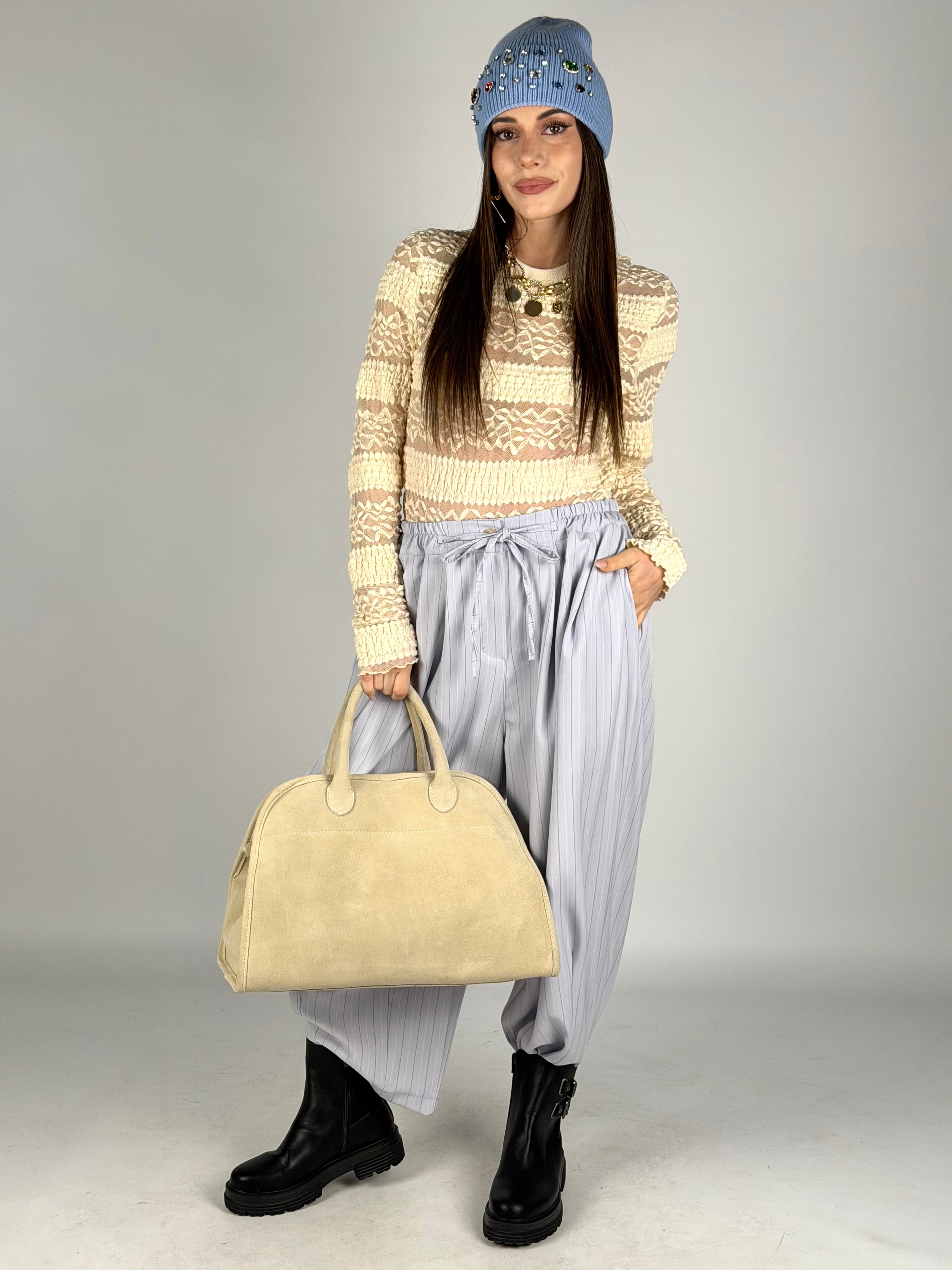 Pantalone Maya celeste