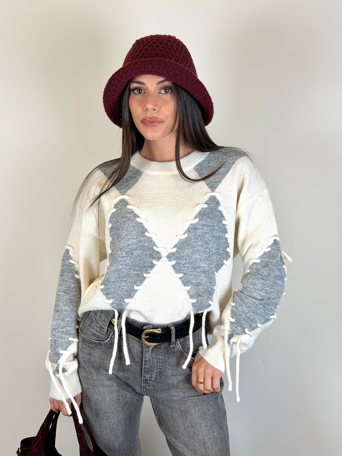 Maglia Daphne grigio