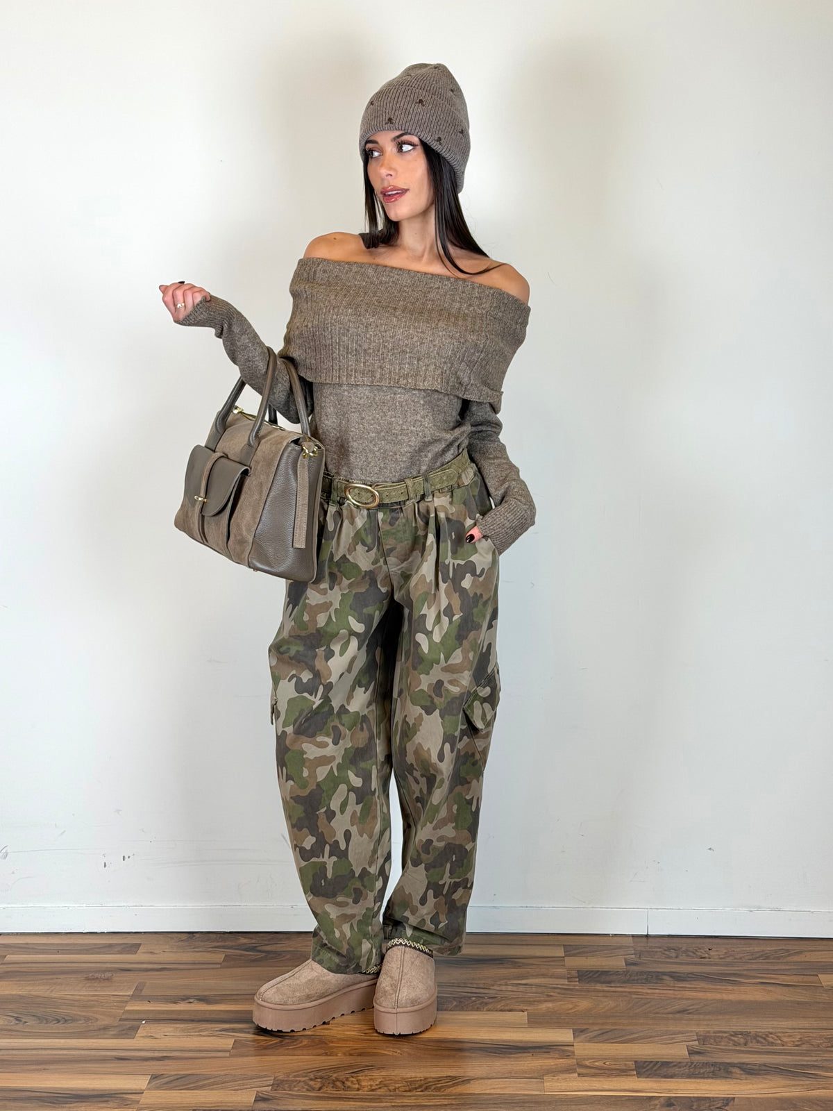 Pantalone Loren camouflage