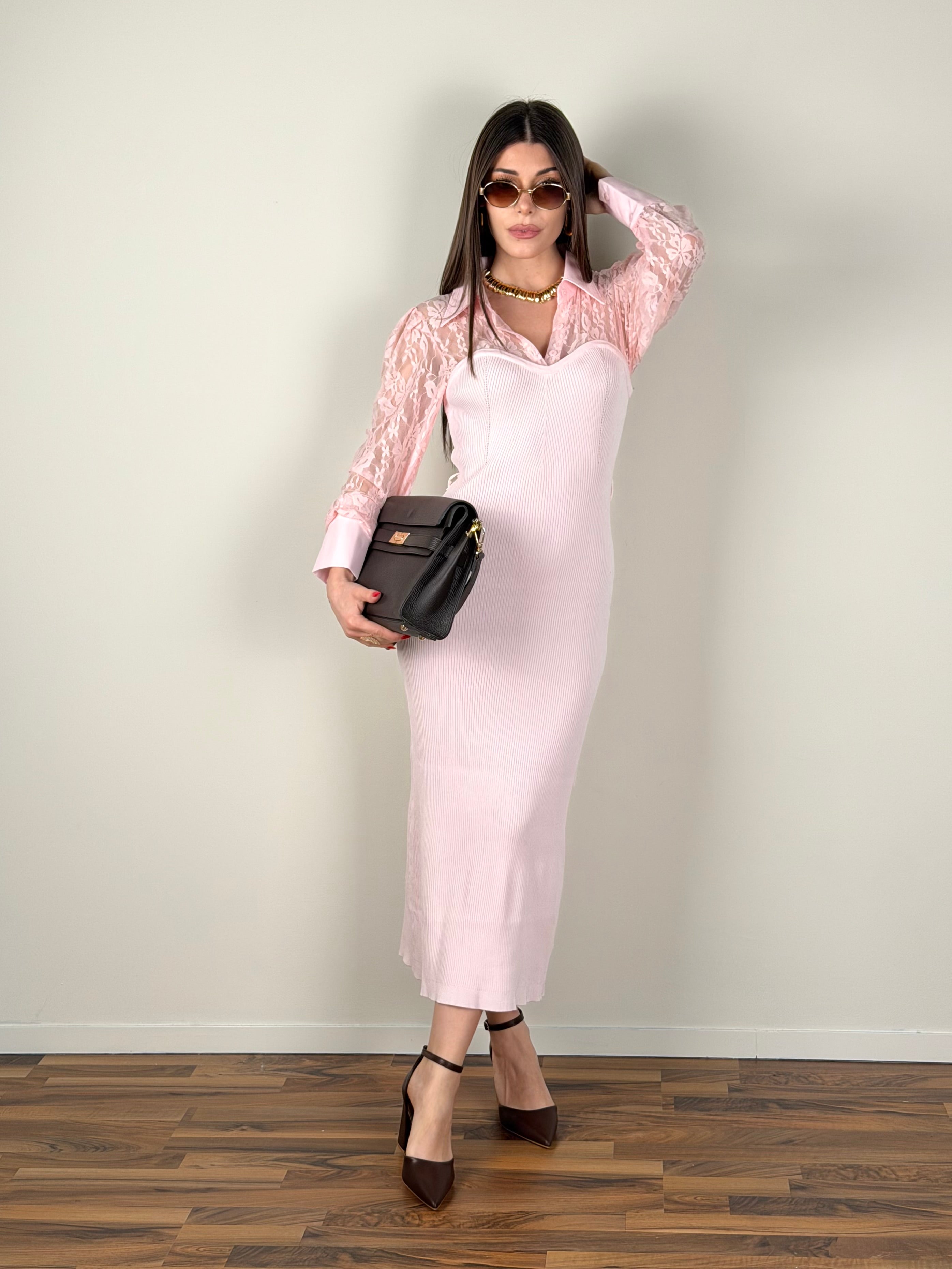 Abito premium Chic rosa