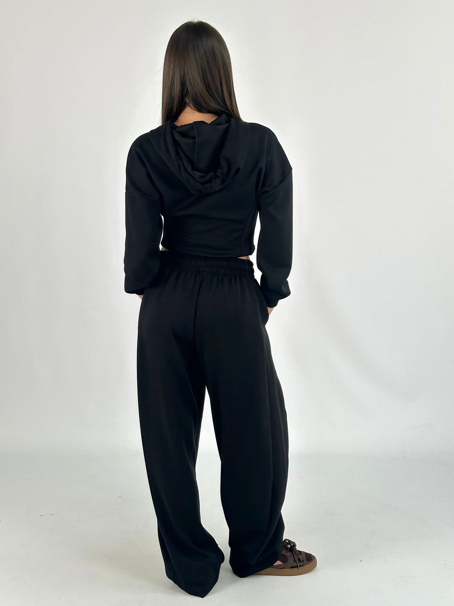 Pantalone tuta sportiva Gemma nero