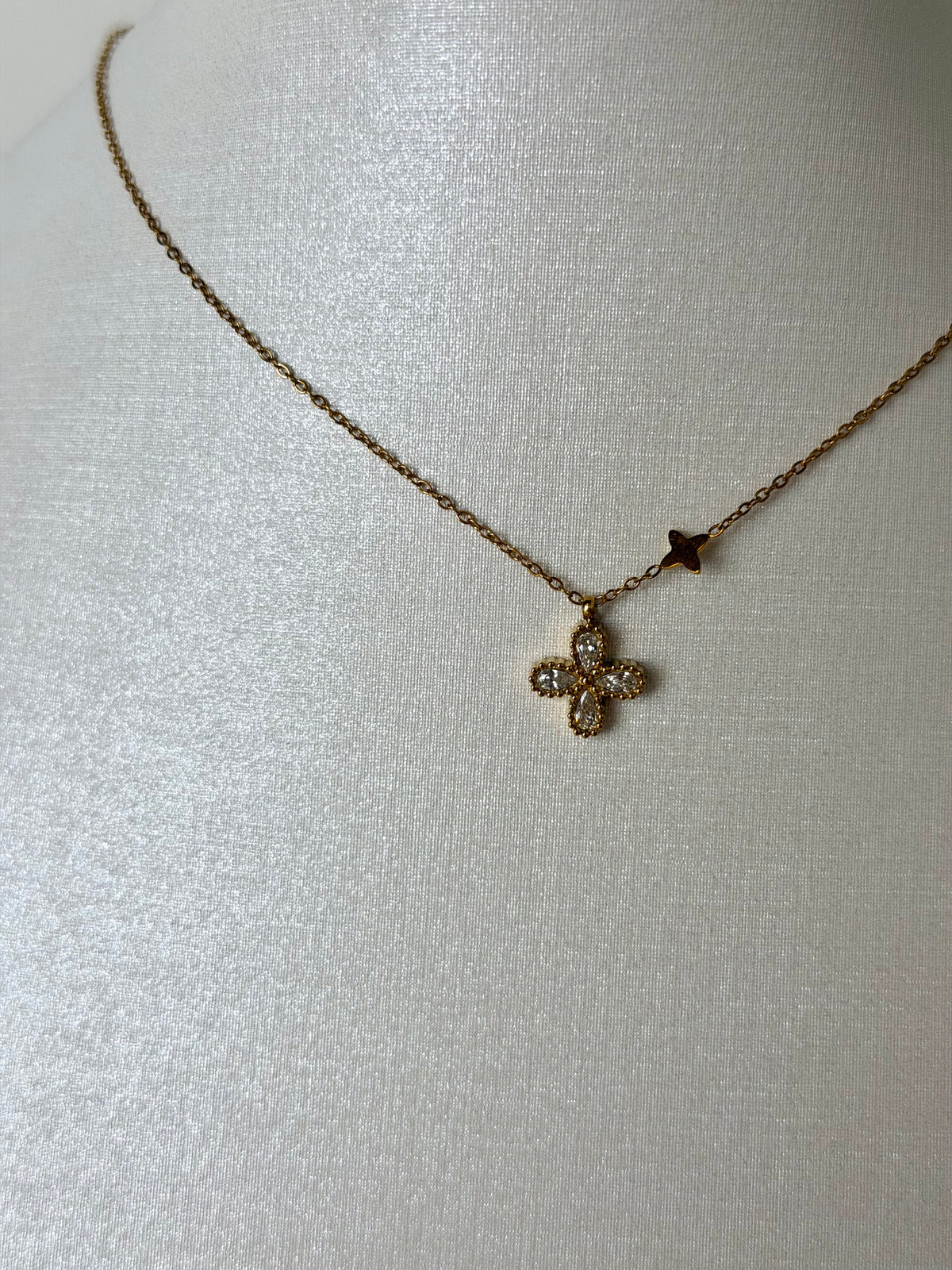 Collana fiore - collezione diamond