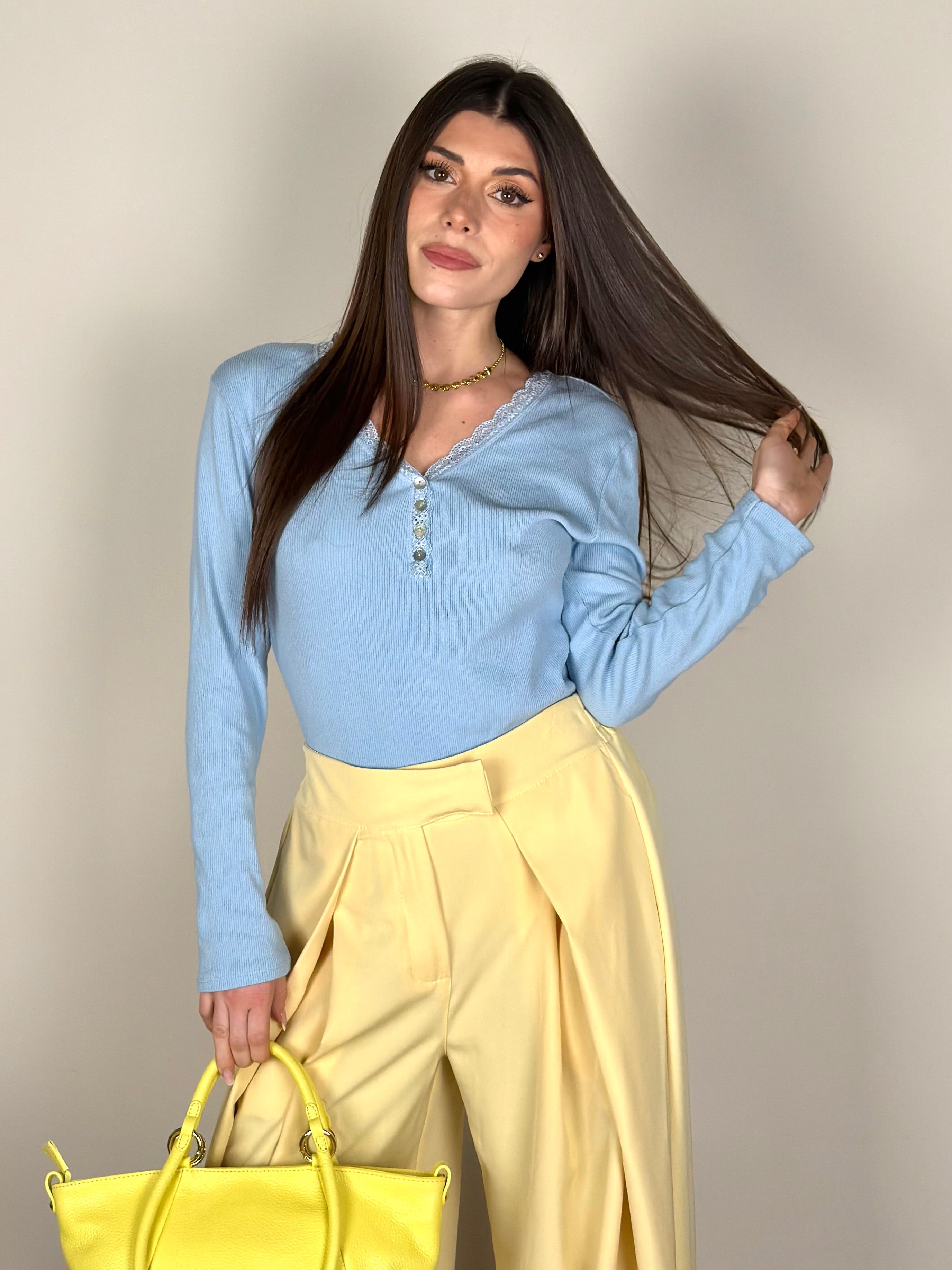 Maglia vision celeste