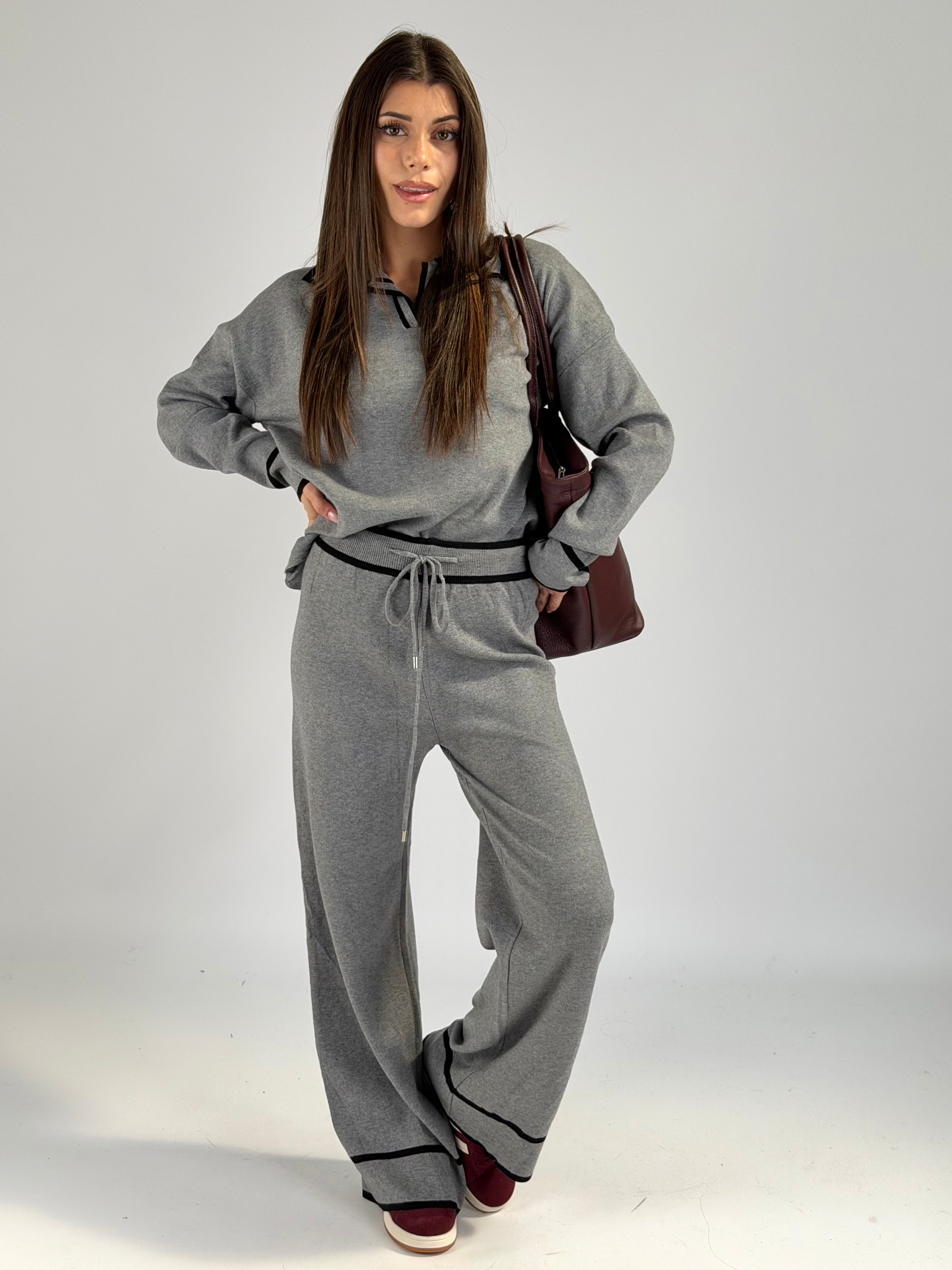 Set Tuta Ketty grigia