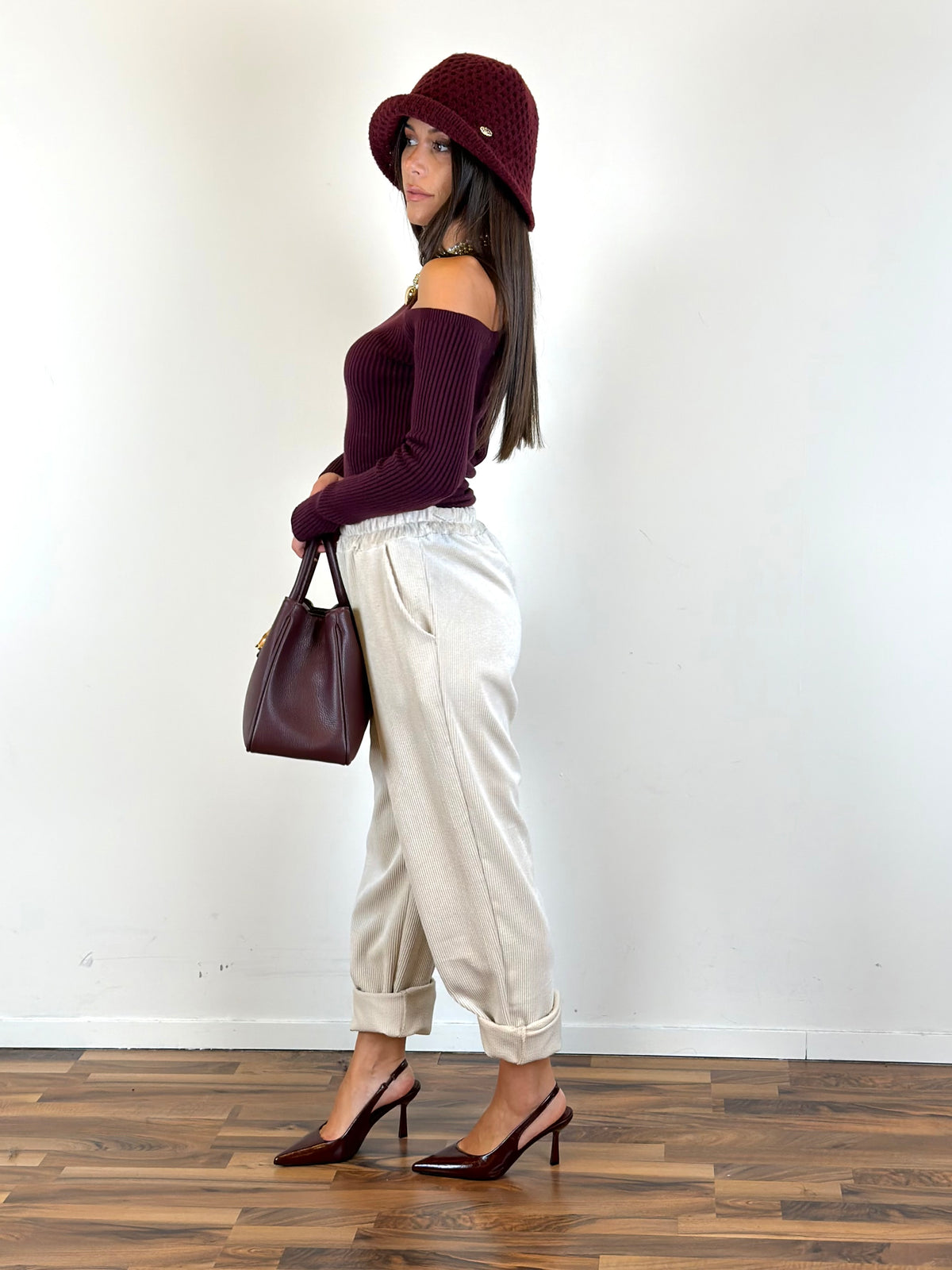 Maglia Dela bordeaux