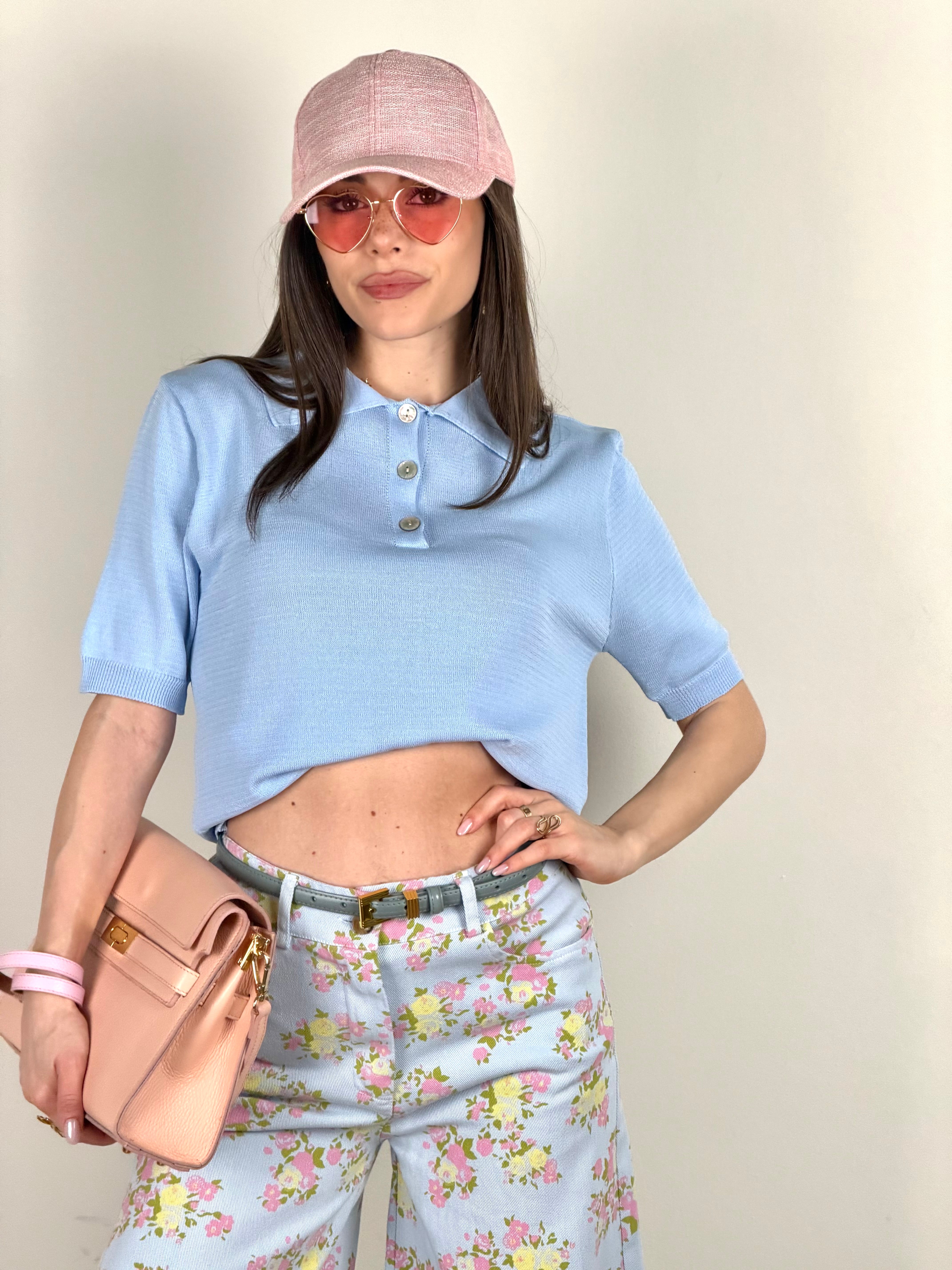 Maglia Symon celeste