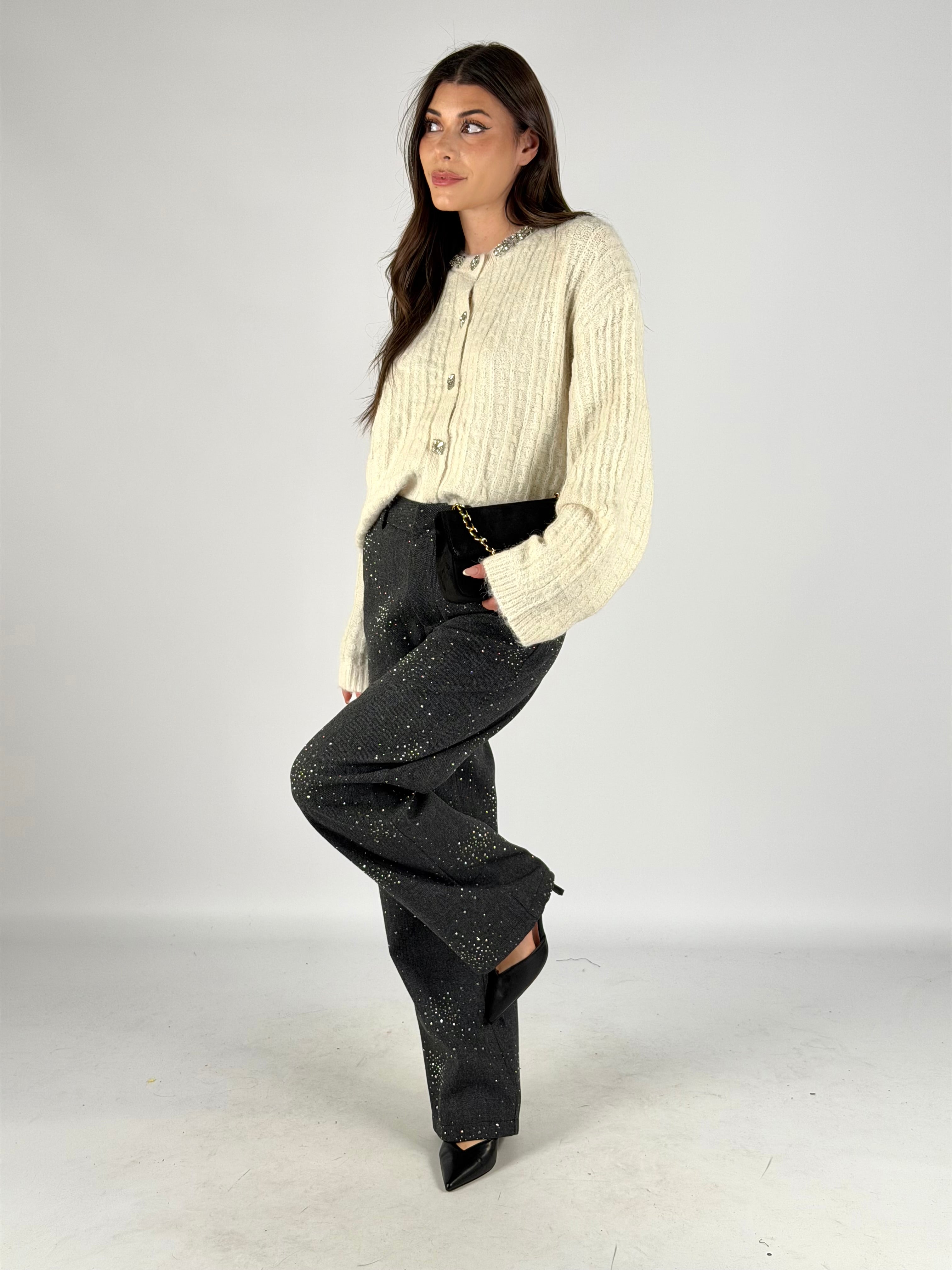 Pantalone Feliz nero