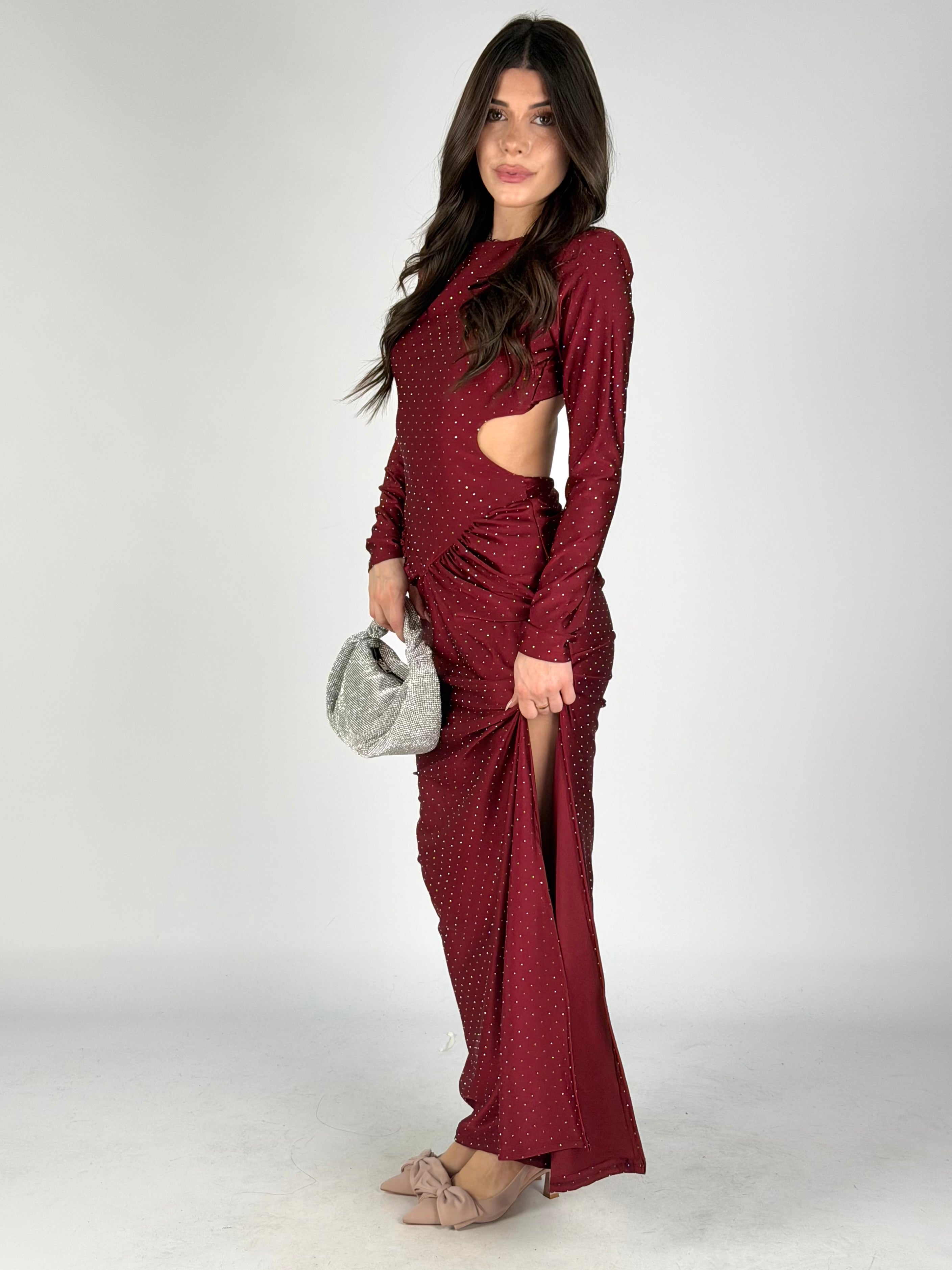 Abito magic bordeaux