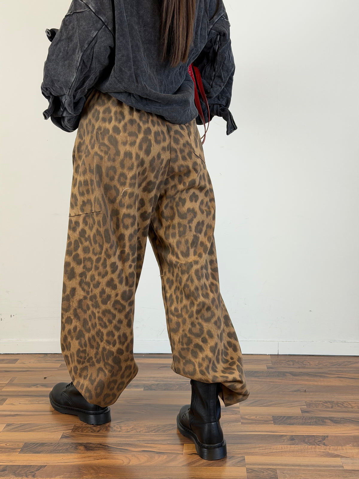 Jeans Panther cuoio