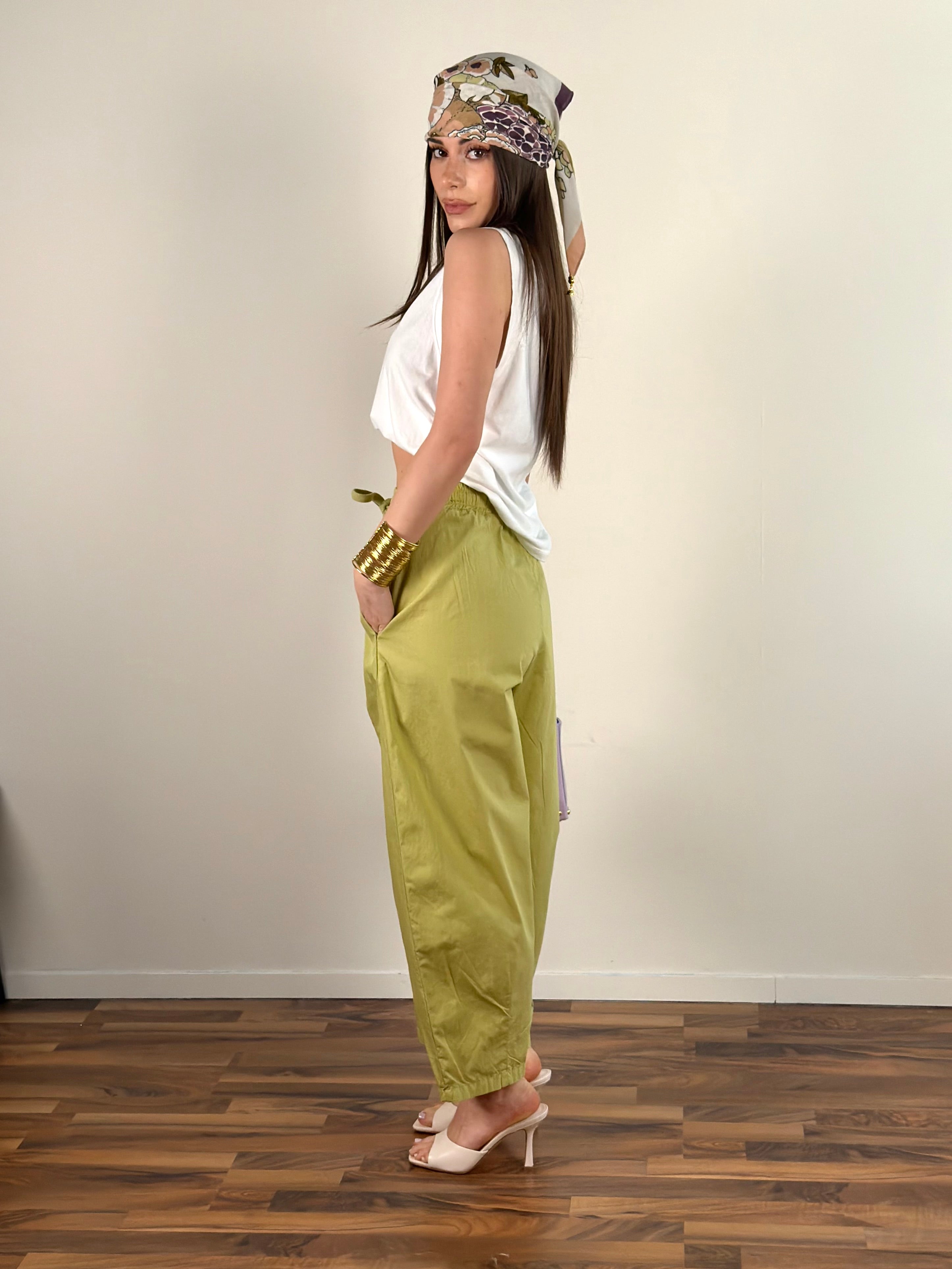 Pantalone Sole verde