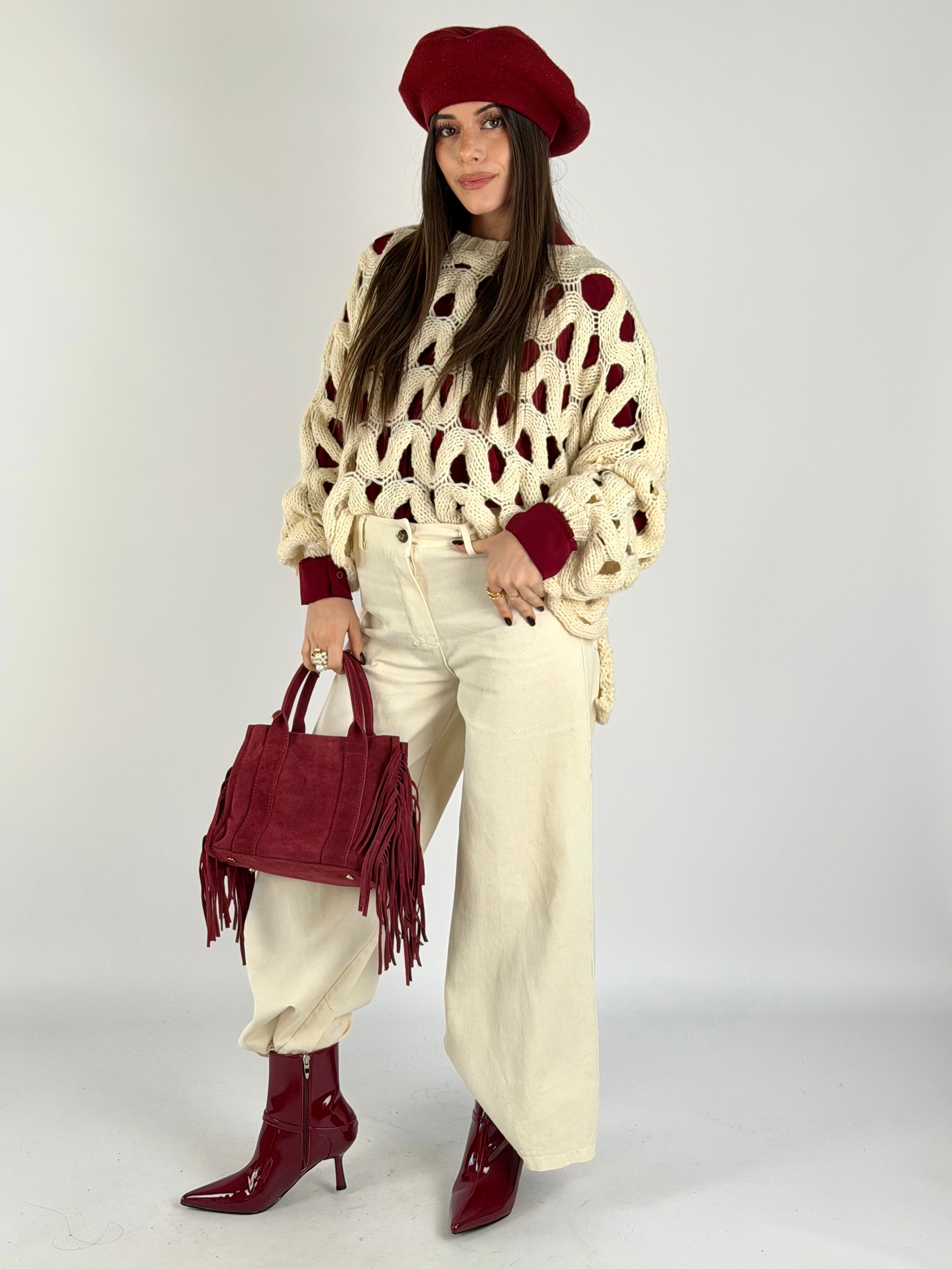 Pantalone Micol beige