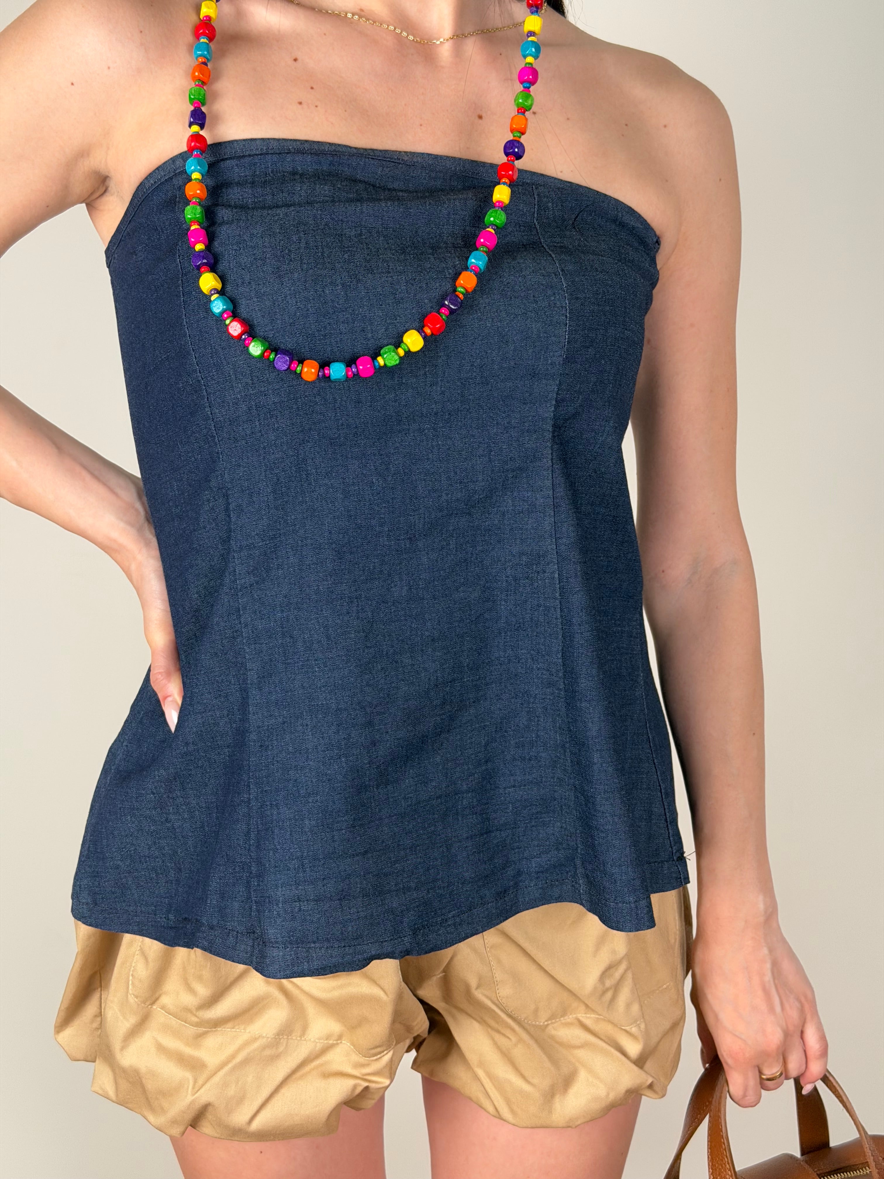 Top Nizza denim