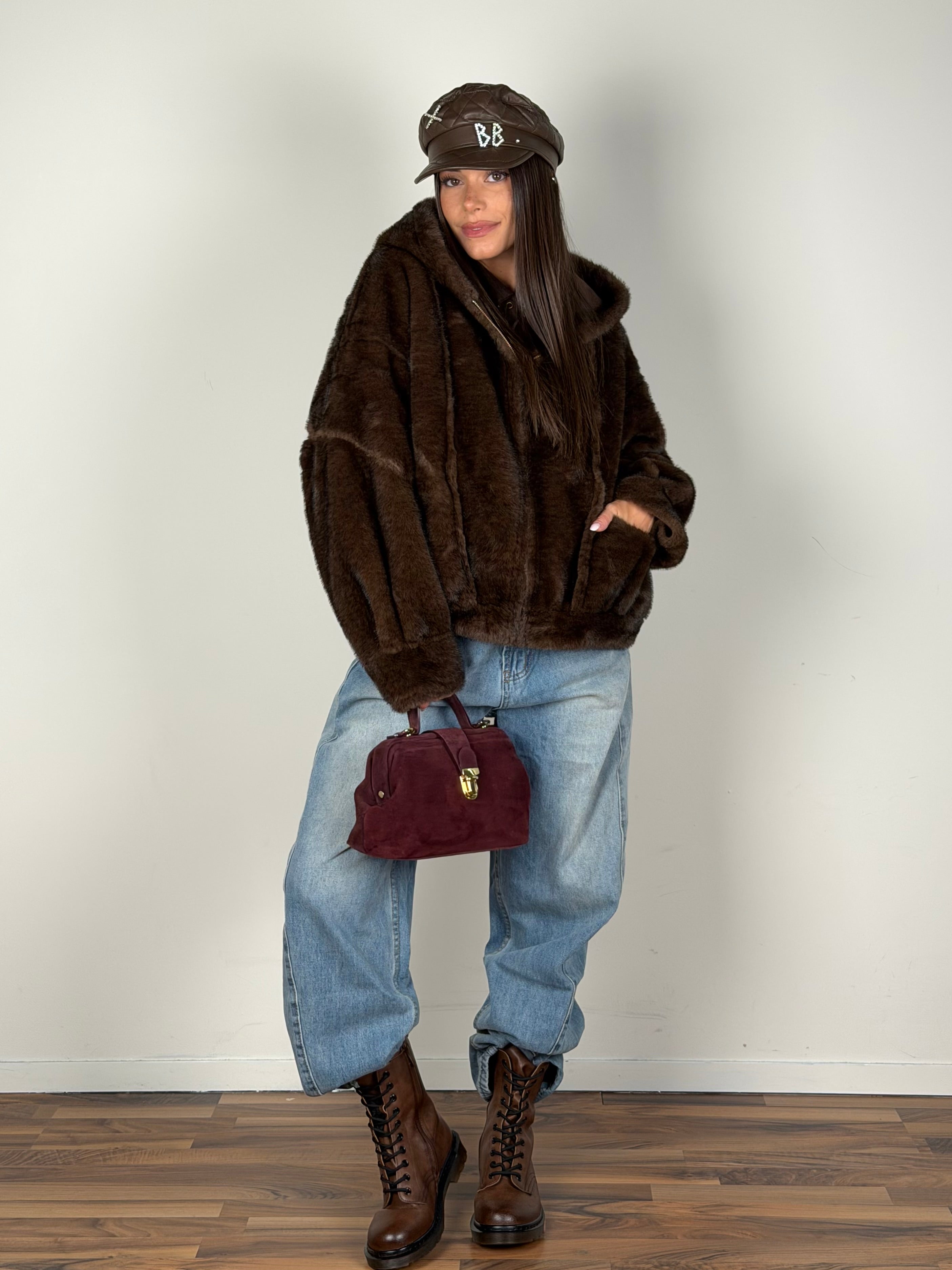 Pelliccia reversibile kelly